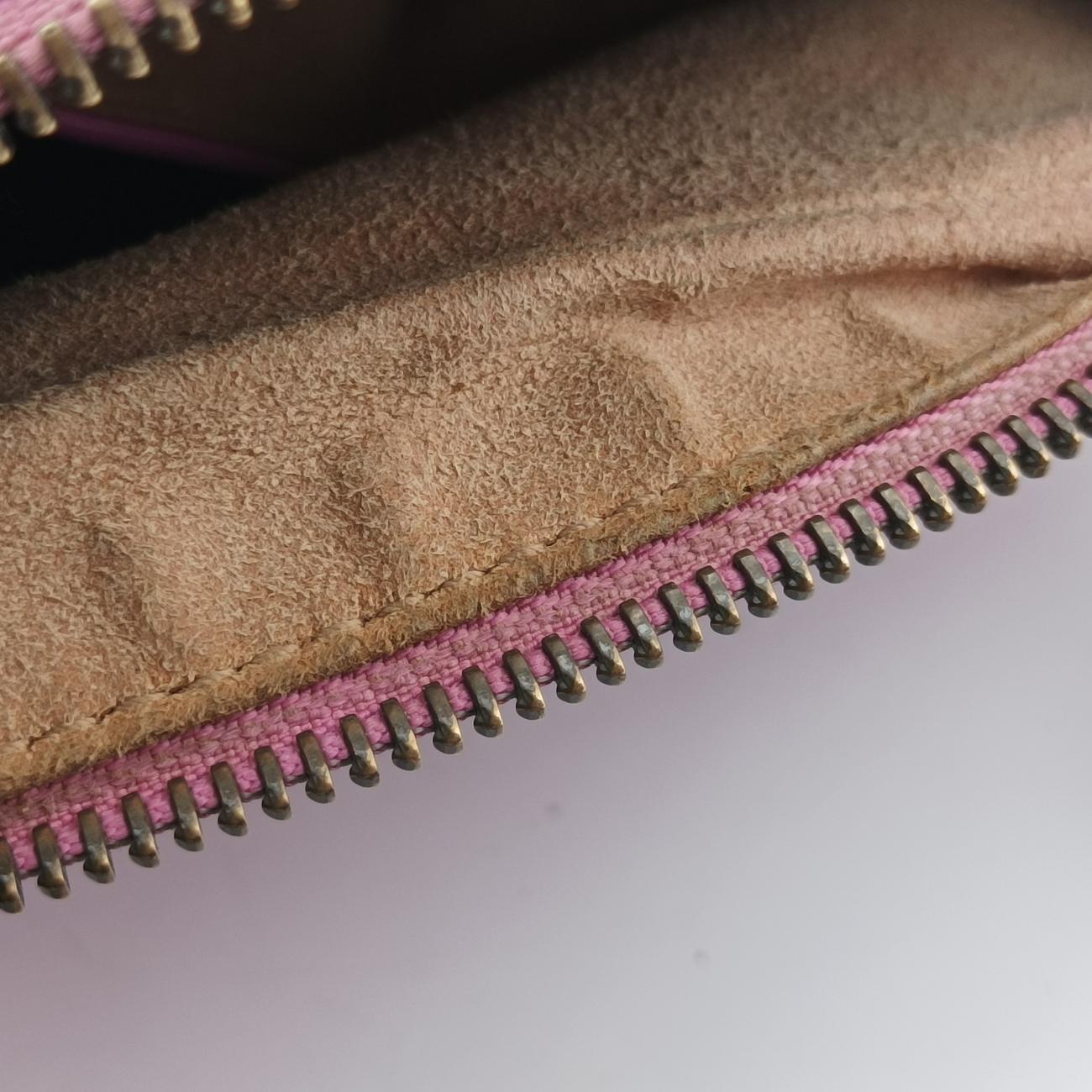 Pre-owned Gucci GG Marmont Rose Leather 448065 shoulderbag | stylenewstar