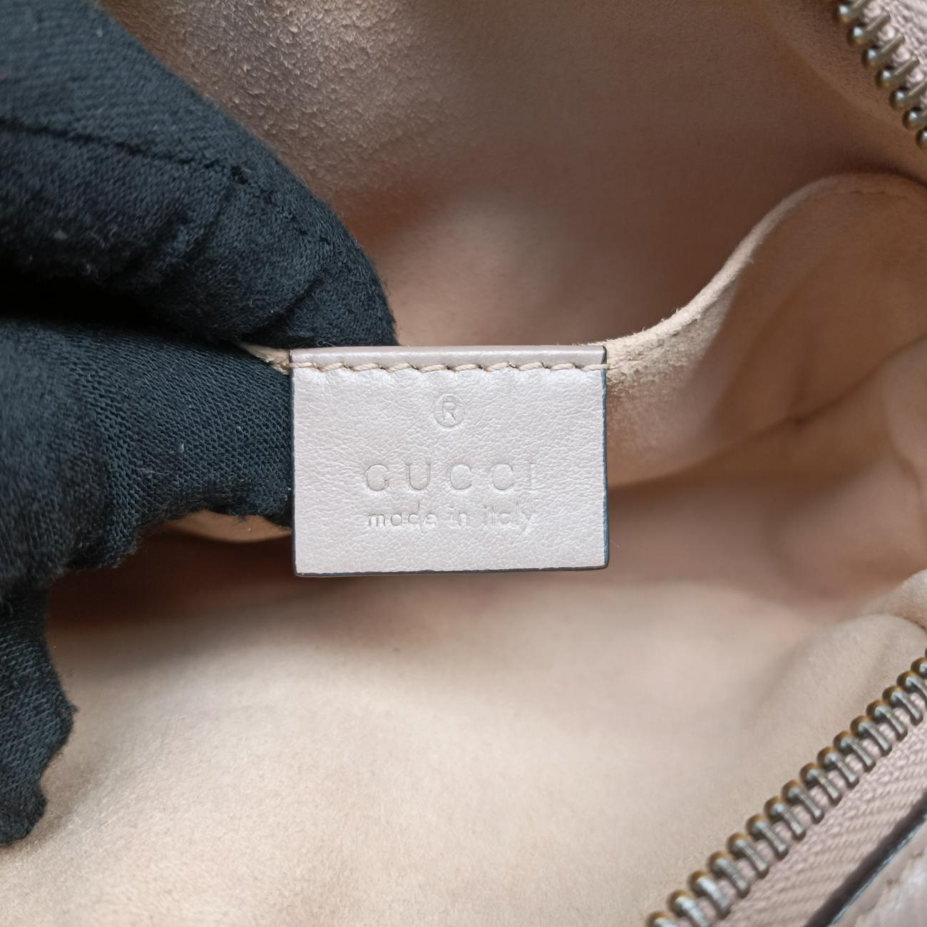 Secondhand Gucci GG Marmont Beige Leather 448065 shoulderbag | stylenewstar