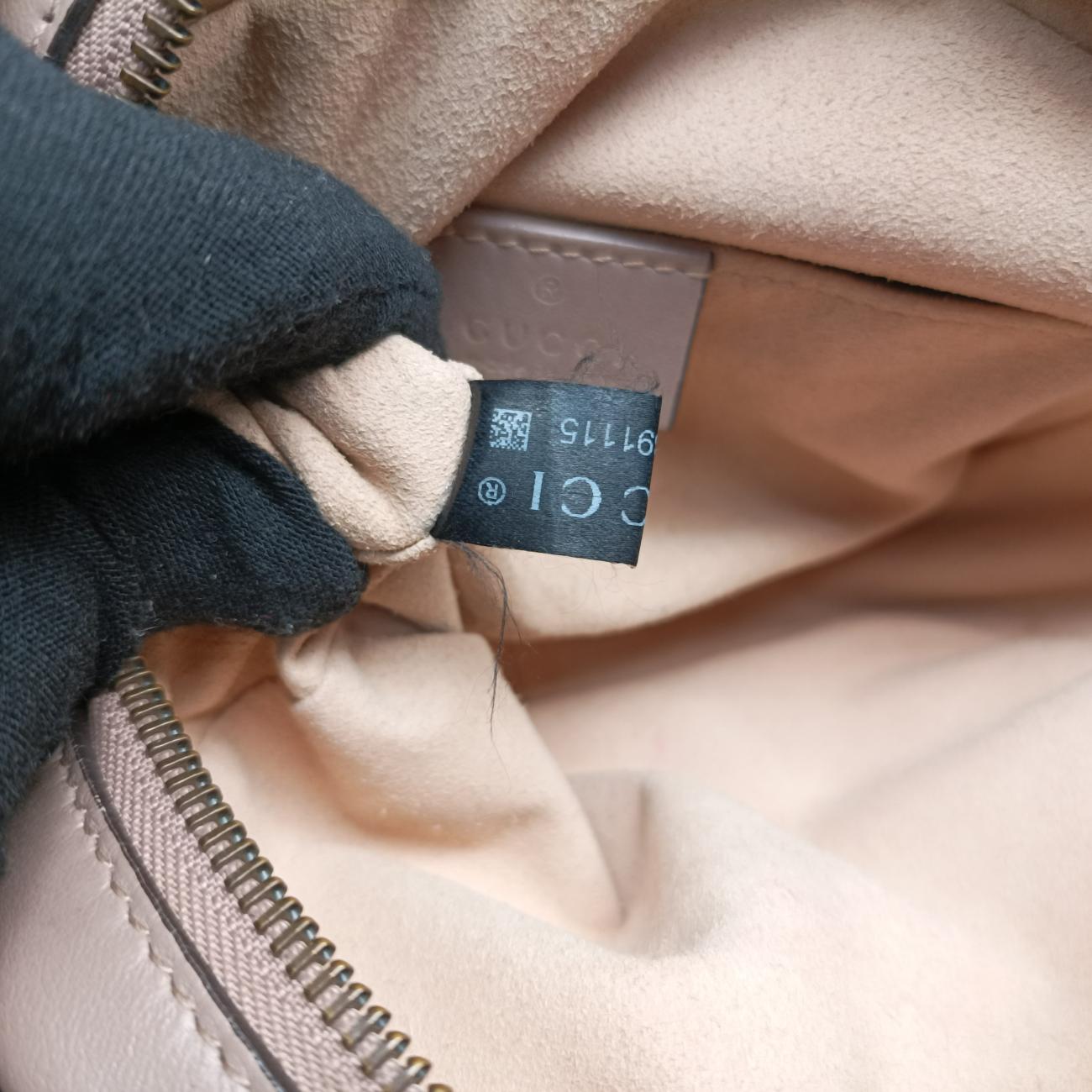 Secondhand Gucci GG Marmont Beige Leather 448065 shoulderbag | stylenewstar