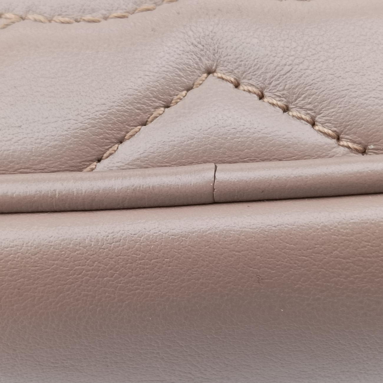 Secondhand Gucci GG Marmont Beige Leather 448065 shoulderbag | stylenewstar