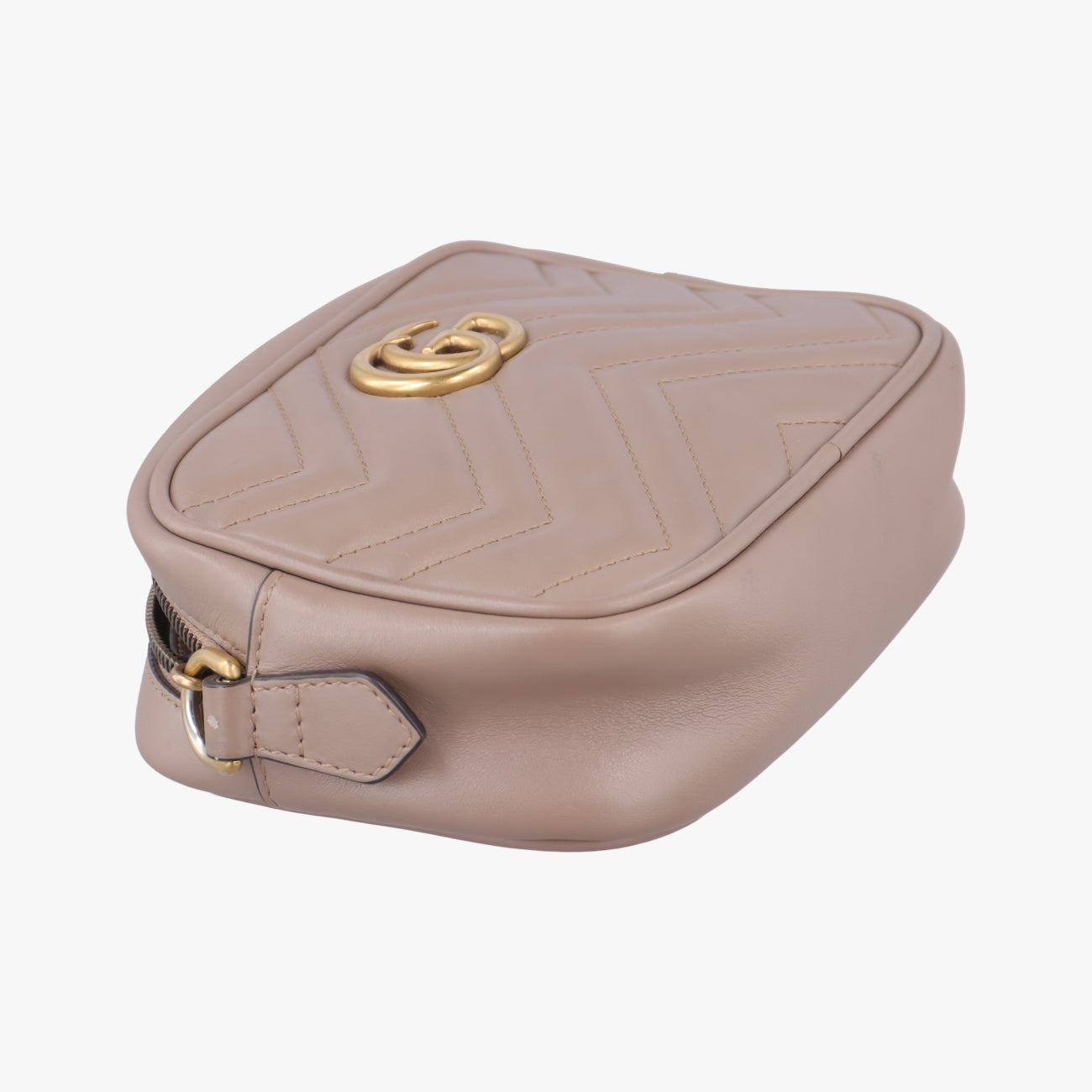 Secondhand Gucci GG Marmont Beige Leather 448065 shoulderbag | stylenewstar