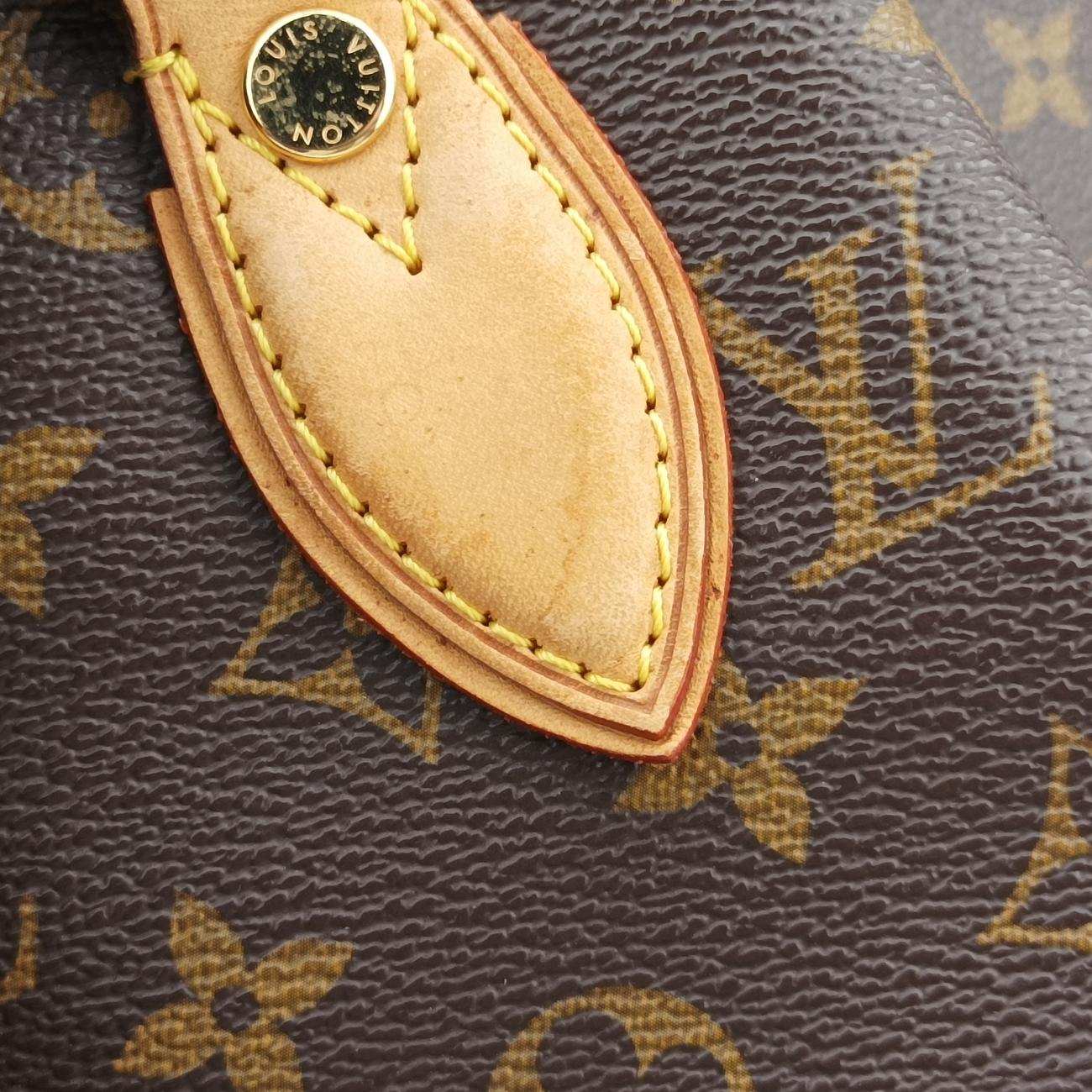 Pre-owned Louis Vuitton Néo Brown×Beige Monogram Eden M40372 shoulderbag | stylenewstar