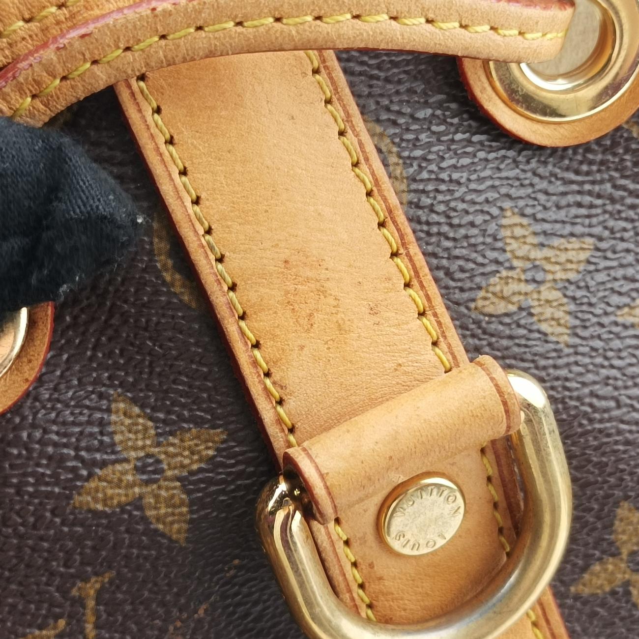 Pre-owned Louis Vuitton Néo Brown×Beige Monogram Eden M40372 shoulderbag | stylenewstar