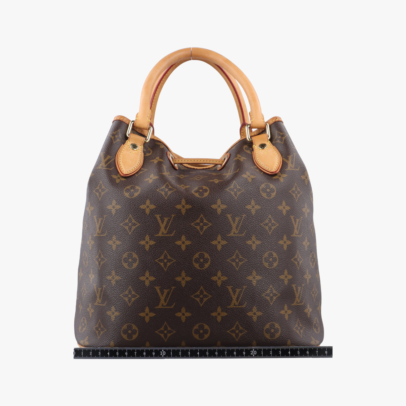 Pre-owned Louis Vuitton Néo Brown×Beige Monogram Eden M40372 shoulderbag | stylenewstar