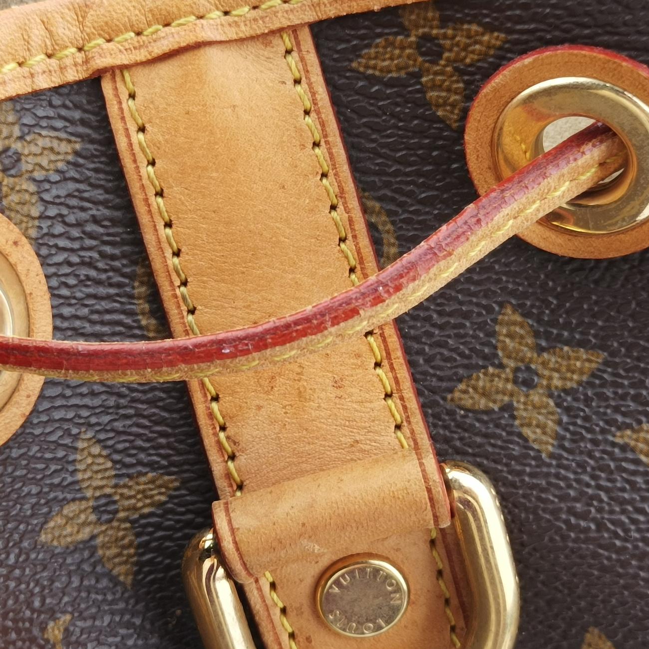 Pre-owned Louis Vuitton Néo Brown×Beige Monogram Eden M40372 shoulderbag | stylenewstar