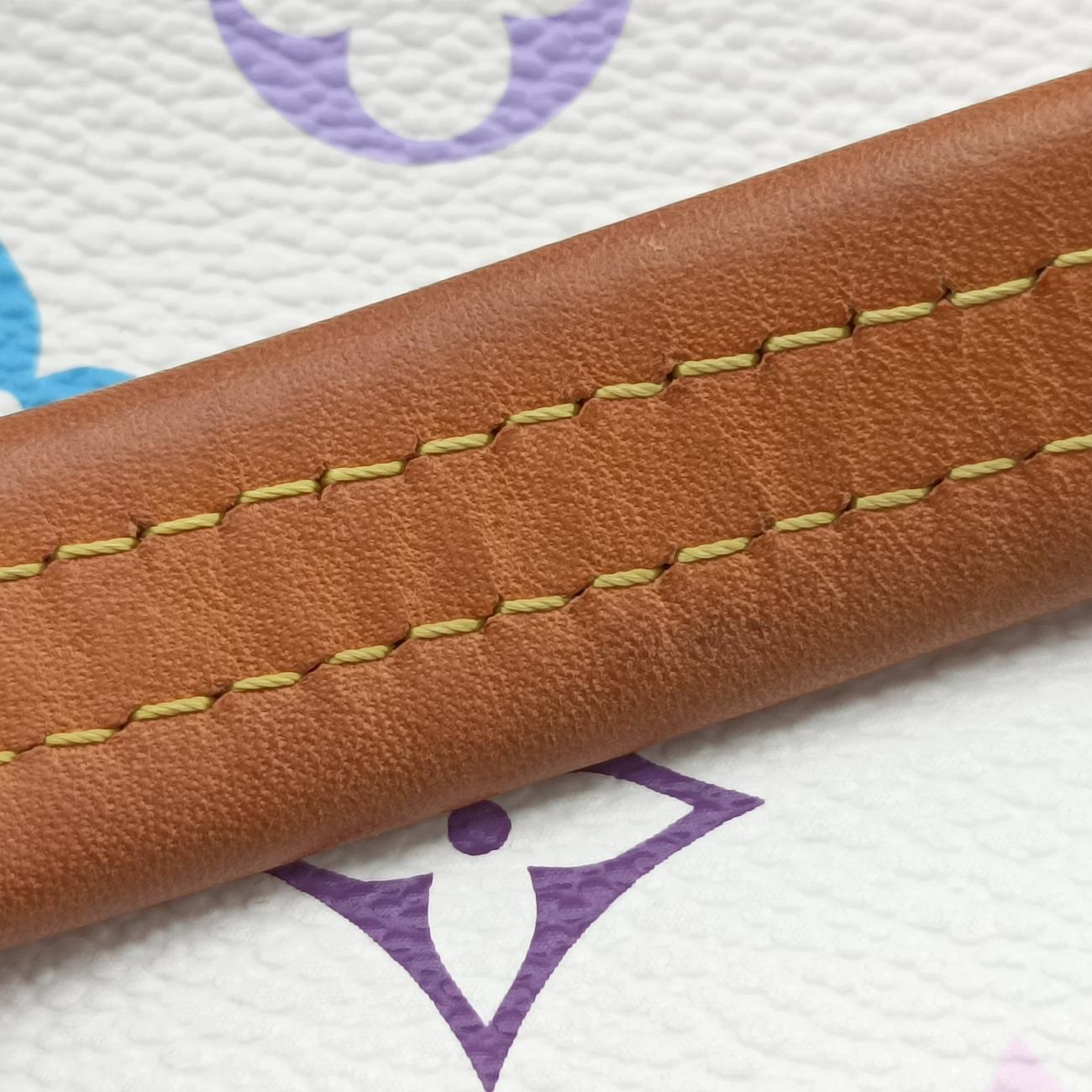 Secondhand Louis Vuitton CLAUDIA white Monogram Multicolor M40193 handbag | stylenewstar