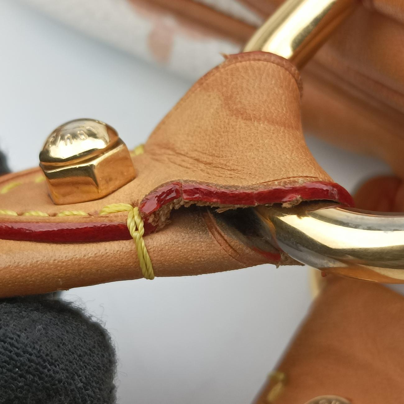 Secondhand Louis Vuitton CLAUDIA white Monogram Multicolor M40193 handbag | stylenewstar