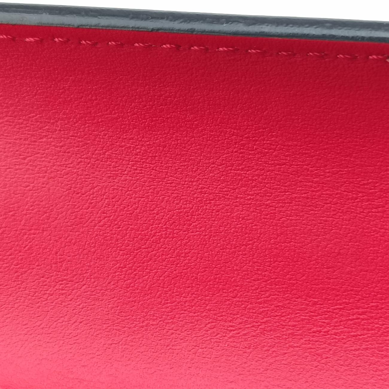 Pre-owned VERSACE La Medusa Red Leather  shoulderbag | stylenewstar