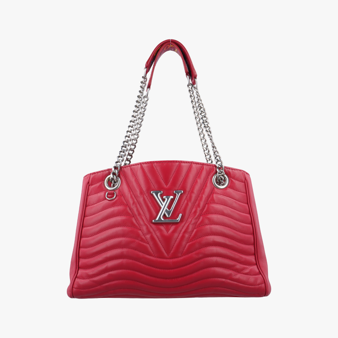Pre-owned Louis Vuitton New Wave Rouge Leather M51497 shoulderbag | stylenewstar