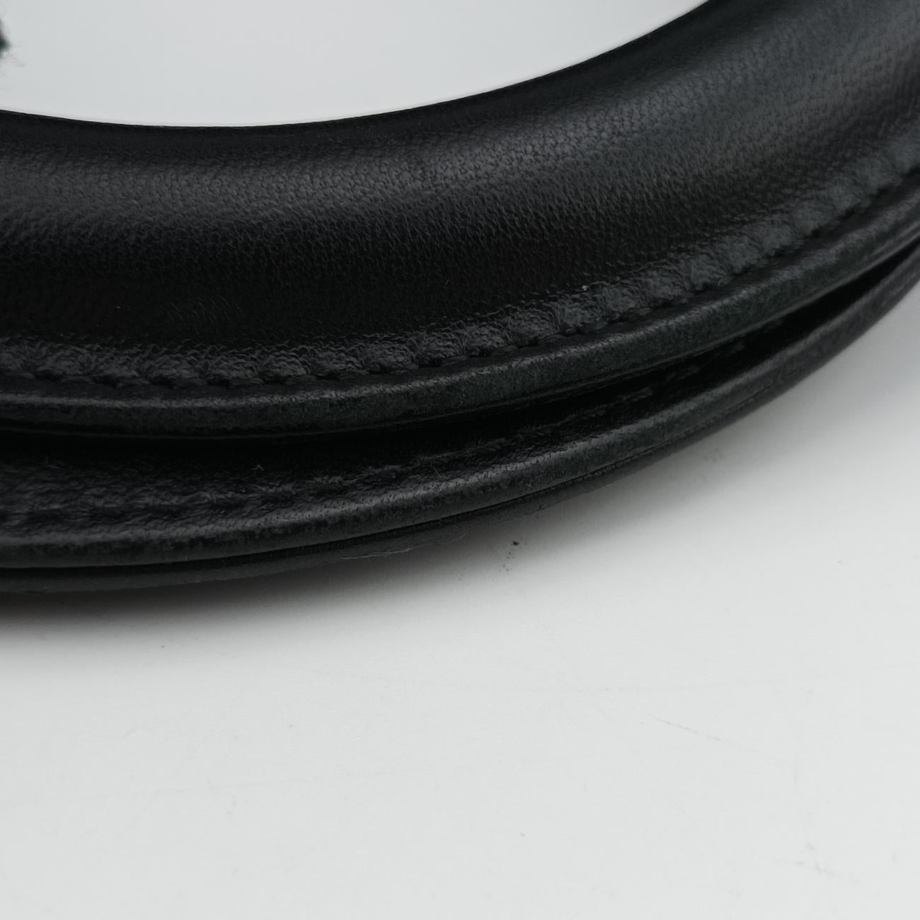 Pre-owned Christian Dior Lady Dior Black lambskin  shoulderbag | stylenewstar