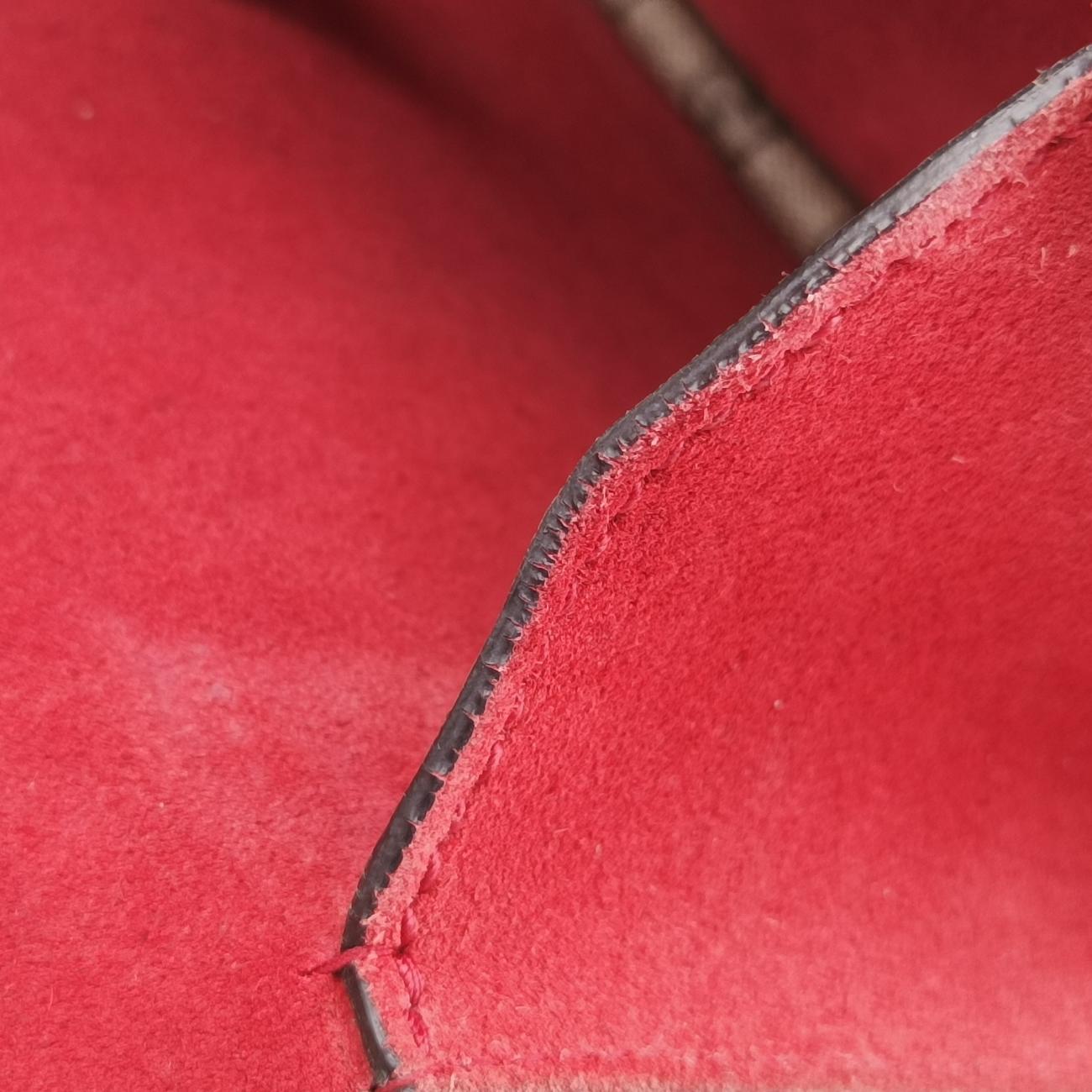 Secondhand Gucci Dionysus beige×red PVC coated canvas 400249 shoulderbag | stylenewstar