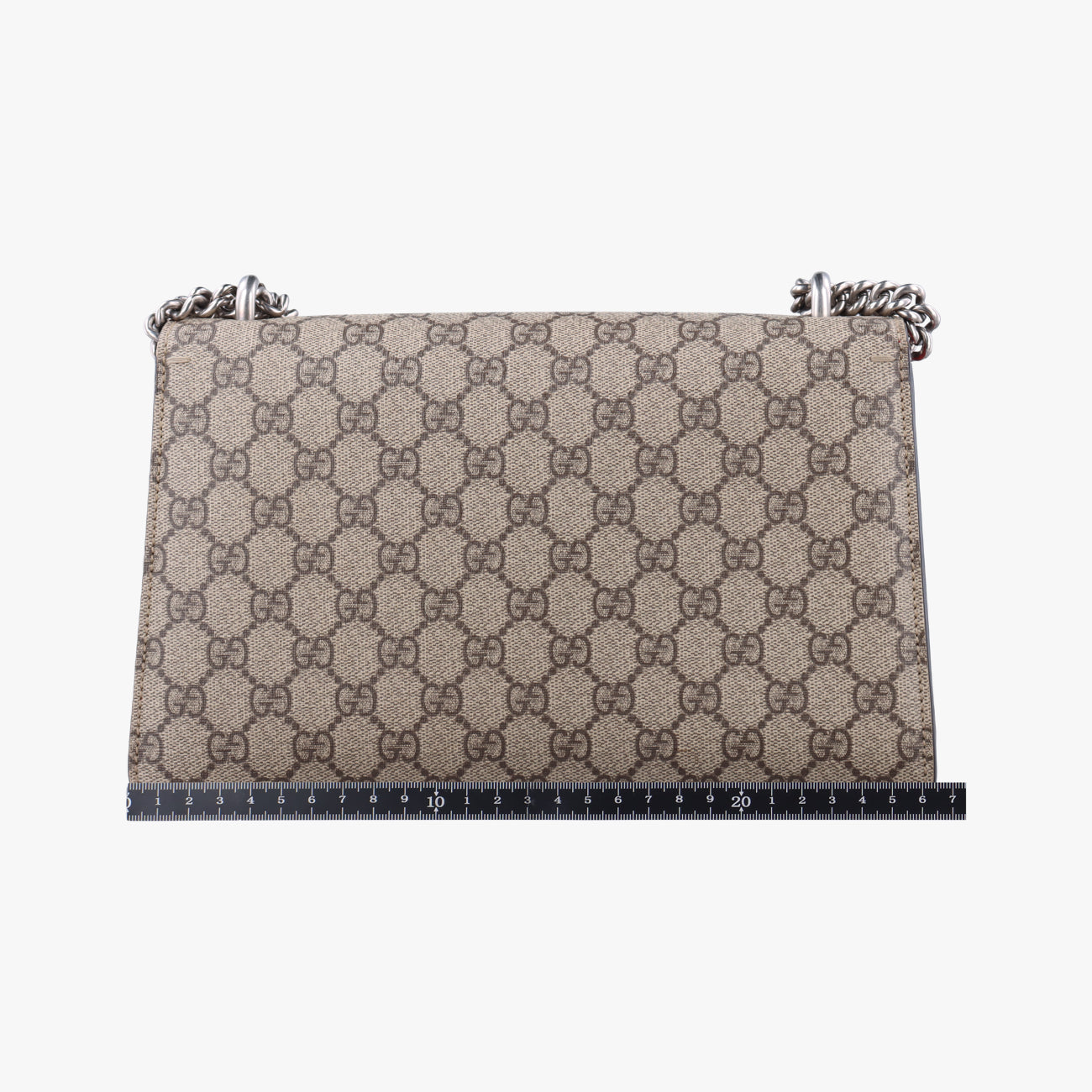 Secondhand Gucci Dionysus beige×red PVC coated canvas 400249 shoulderbag | stylenewstar