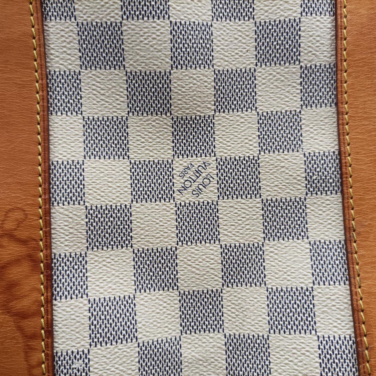 Pre-owned Louis Vuitton Keepall Bandouliere 55 Azur Damier Canvas N41429 shoulderbag | stylenewstar