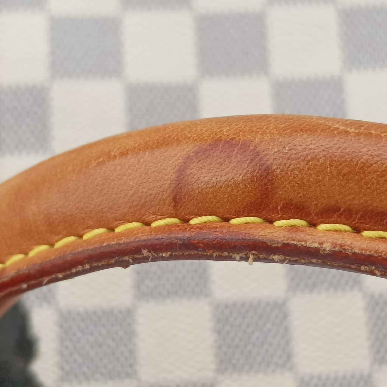 Pre-owned Louis Vuitton Keepall Bandouliere 55 Azur Damier Canvas N41429 shoulderbag | stylenewstar