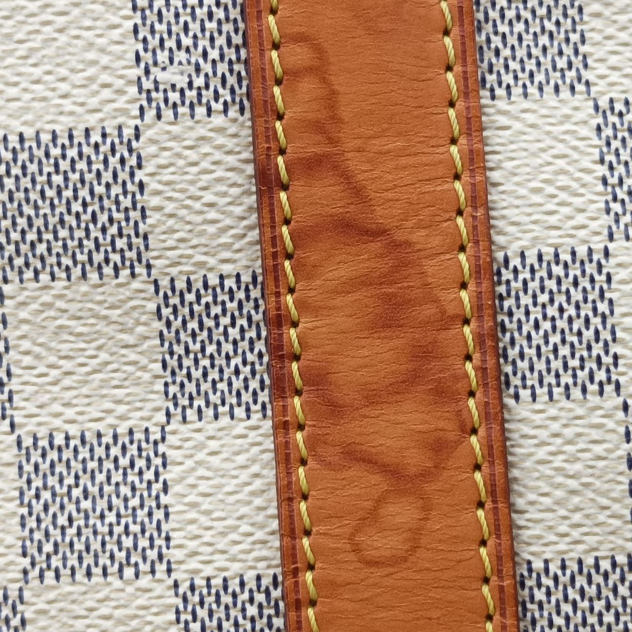 Pre-owned Louis Vuitton Keepall Bandouliere 55 Azur Damier Canvas N41429 shoulderbag | stylenewstar