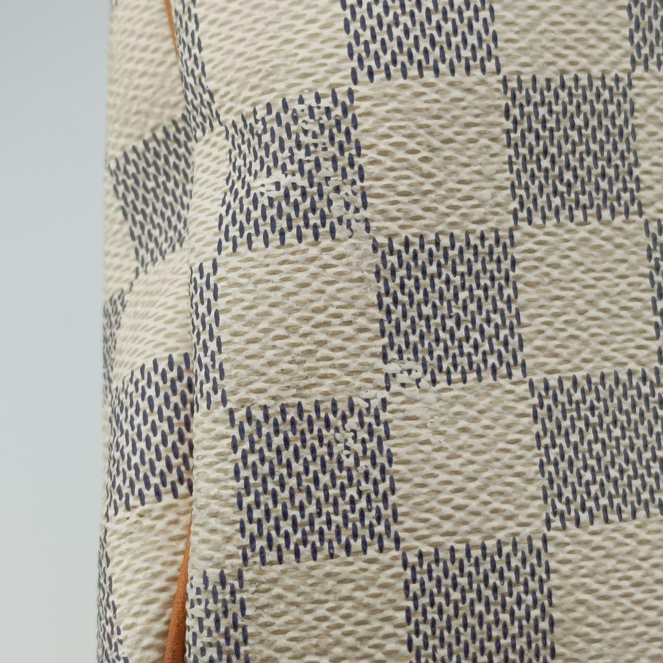 Pre-owned Louis Vuitton Keepall Bandouliere 55 Azur Damier Canvas N41429 shoulderbag | stylenewstar