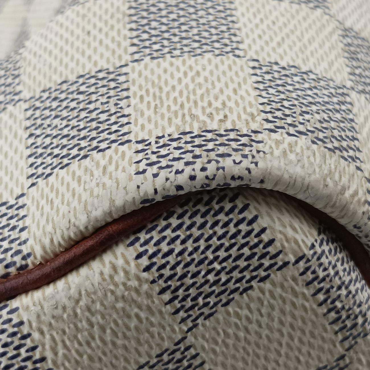 Pre-owned Louis Vuitton Keepall Bandouliere 55 Azur Damier Canvas N41429 shoulderbag | stylenewstar