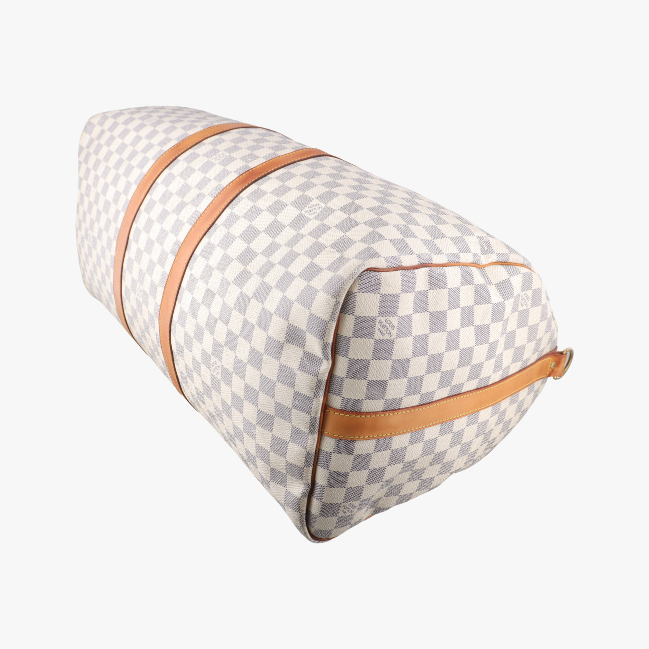 Pre-owned Louis Vuitton Keepall Bandouliere 55 Azur Damier Canvas N41429 shoulderbag | stylenewstar