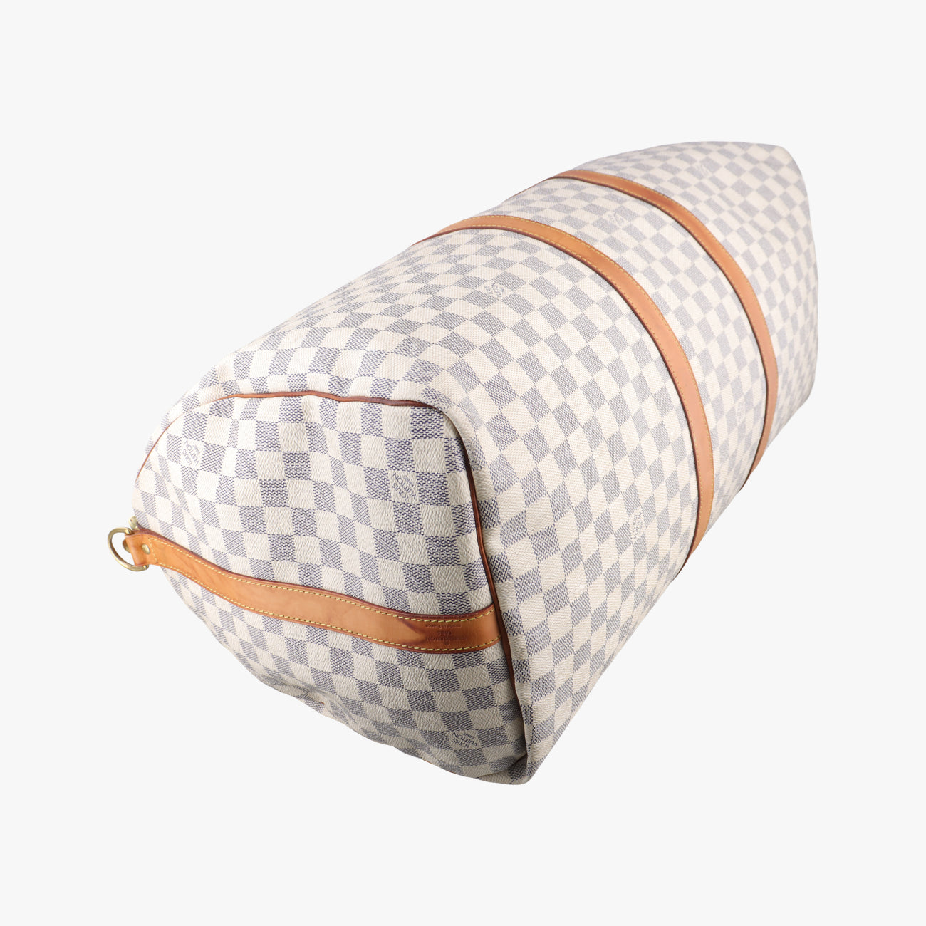 Pre-owned Louis Vuitton Keepall Bandouliere 55 Azur Damier Canvas N41429 shoulderbag | stylenewstar