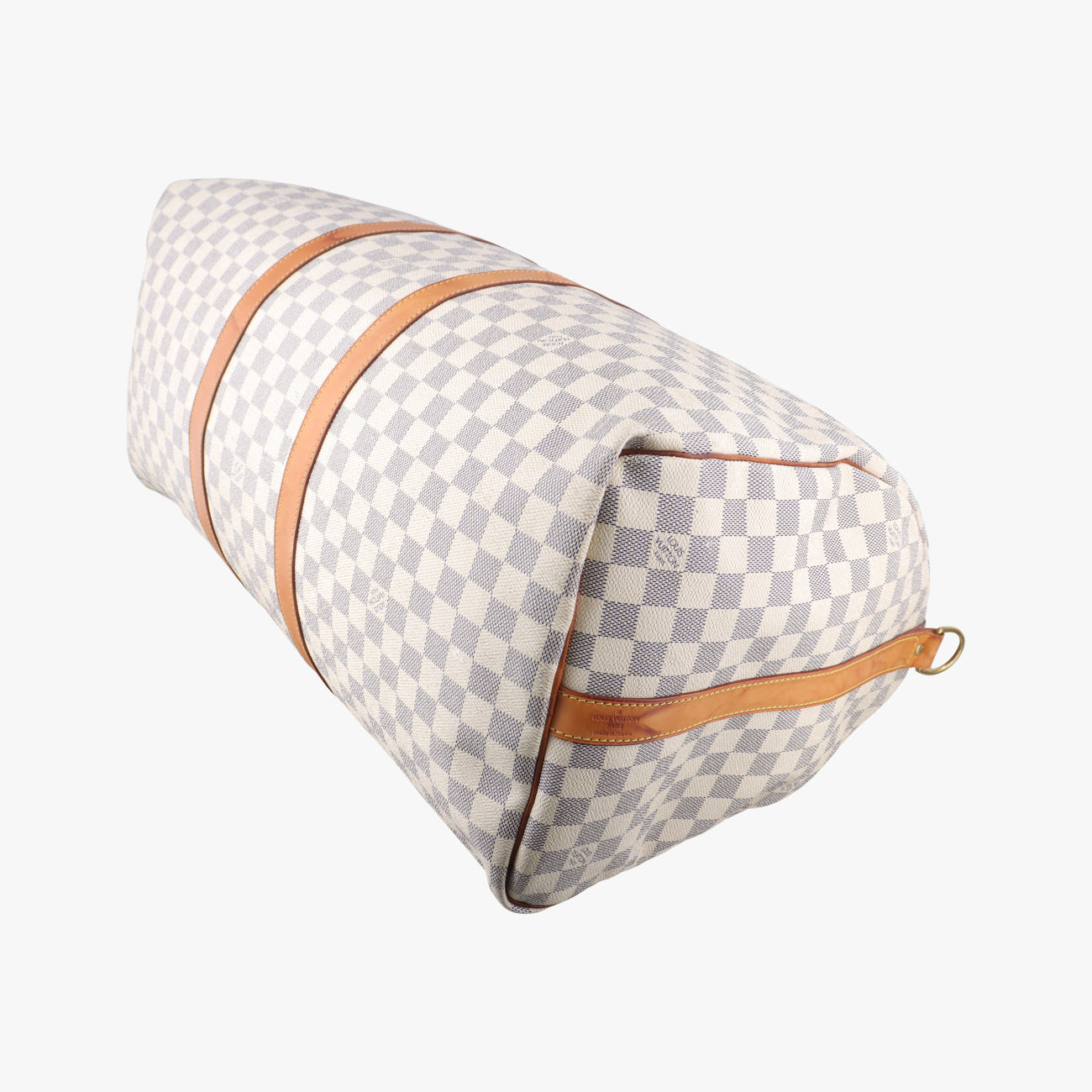 Pre-owned Louis Vuitton Keepall Bandouliere 55 Azur Damier Canvas N41429 shoulderbag | stylenewstar