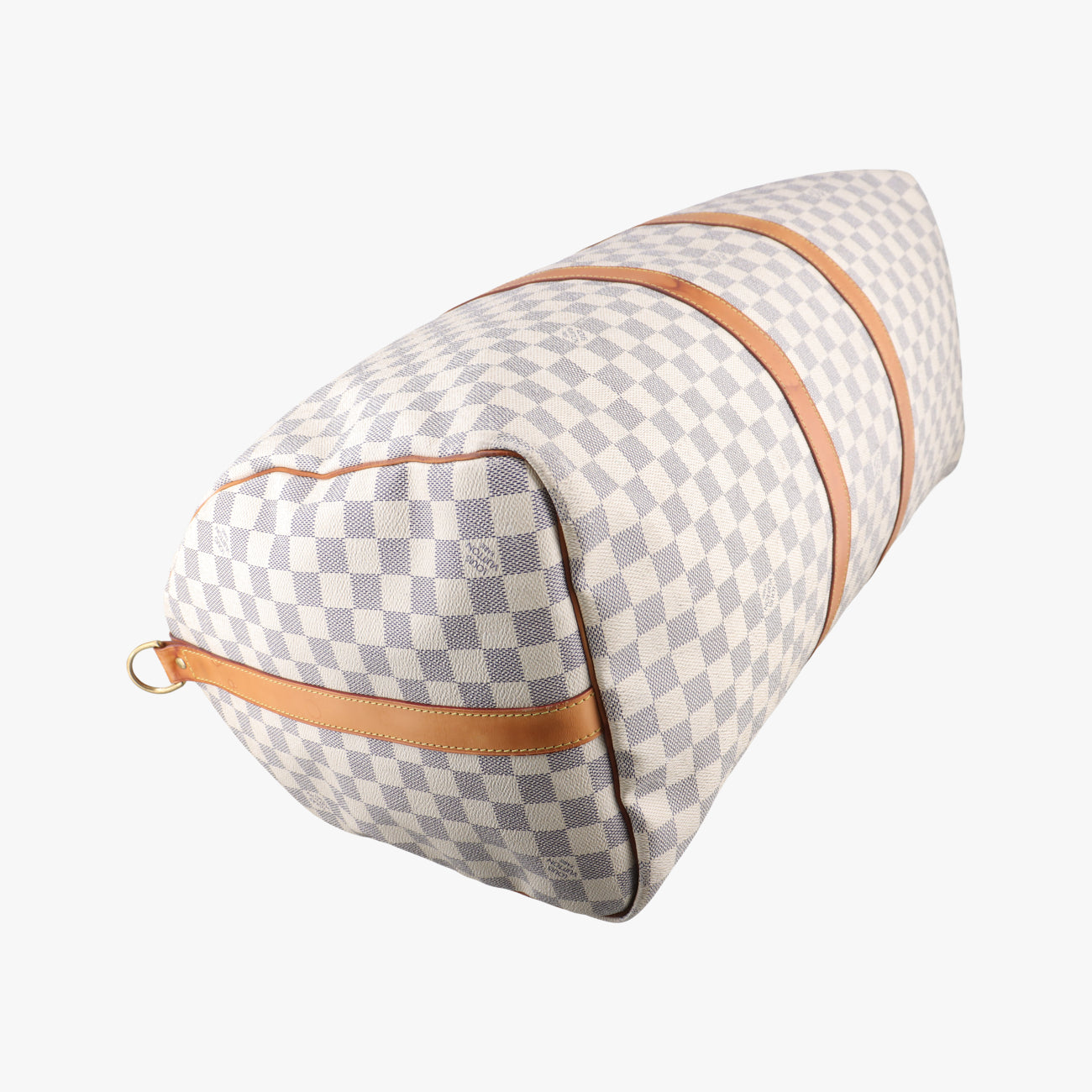 Pre-owned Louis Vuitton Keepall Bandouliere 55 Azur Damier Canvas N41429 shoulderbag | stylenewstar