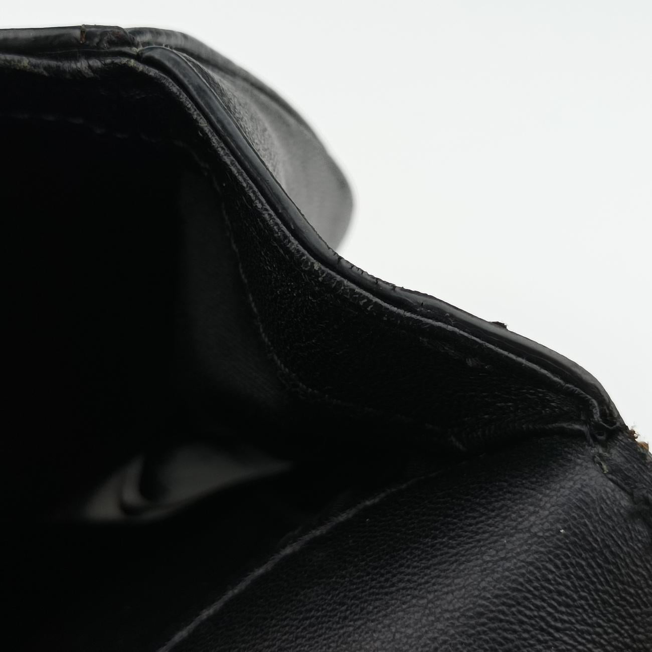 Secondhand VERSACE Studded Palazzo medusa Black Leather  shoulderbag | stylenewstar