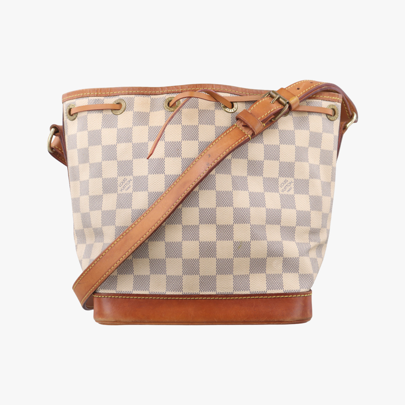 Pre-owned Louis Vuitton NOé BB AZUR Damier Canvas N41220 shoulderbag | stylenewstar