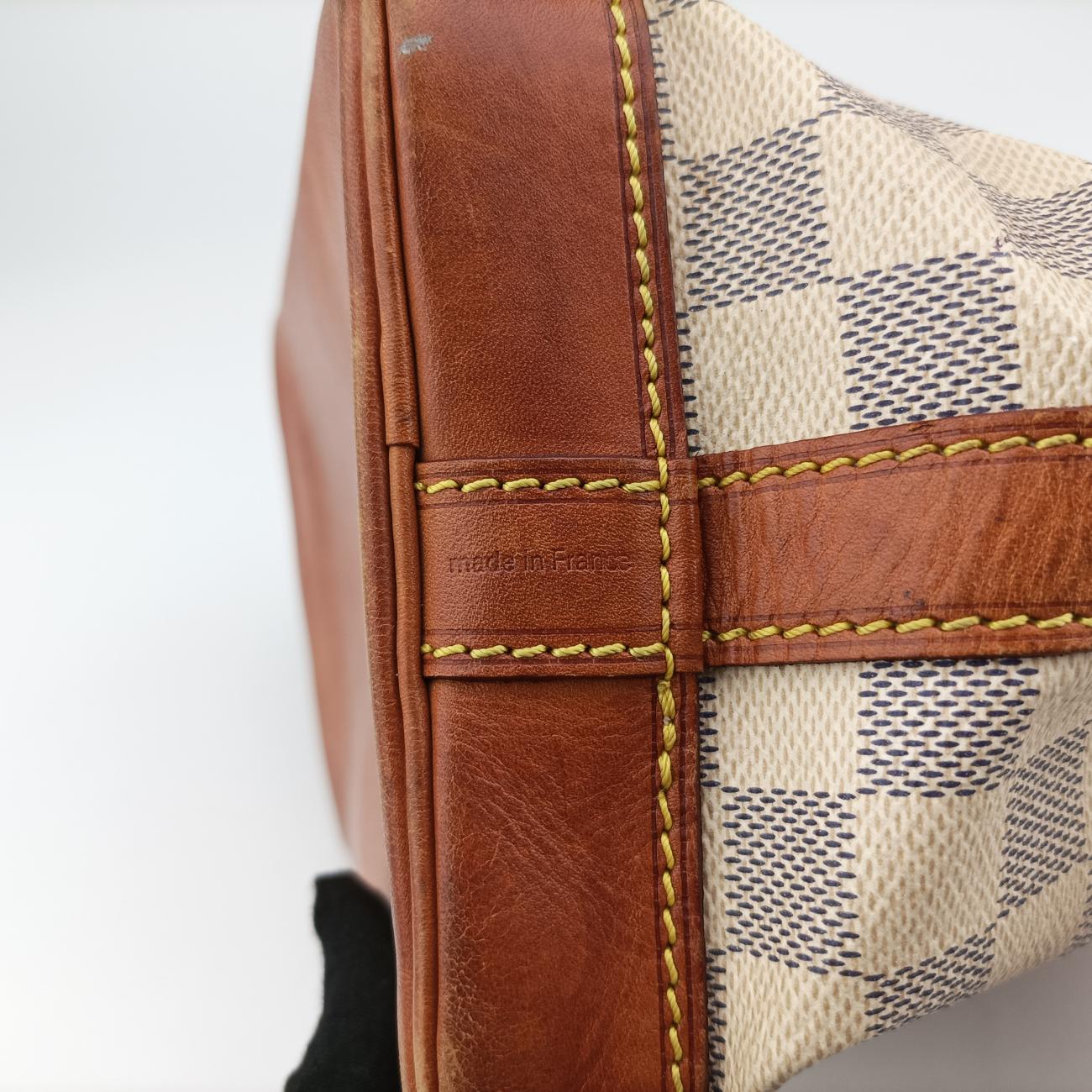 Pre-owned Louis Vuitton NOé BB AZUR Damier Canvas N41220 shoulderbag | stylenewstar