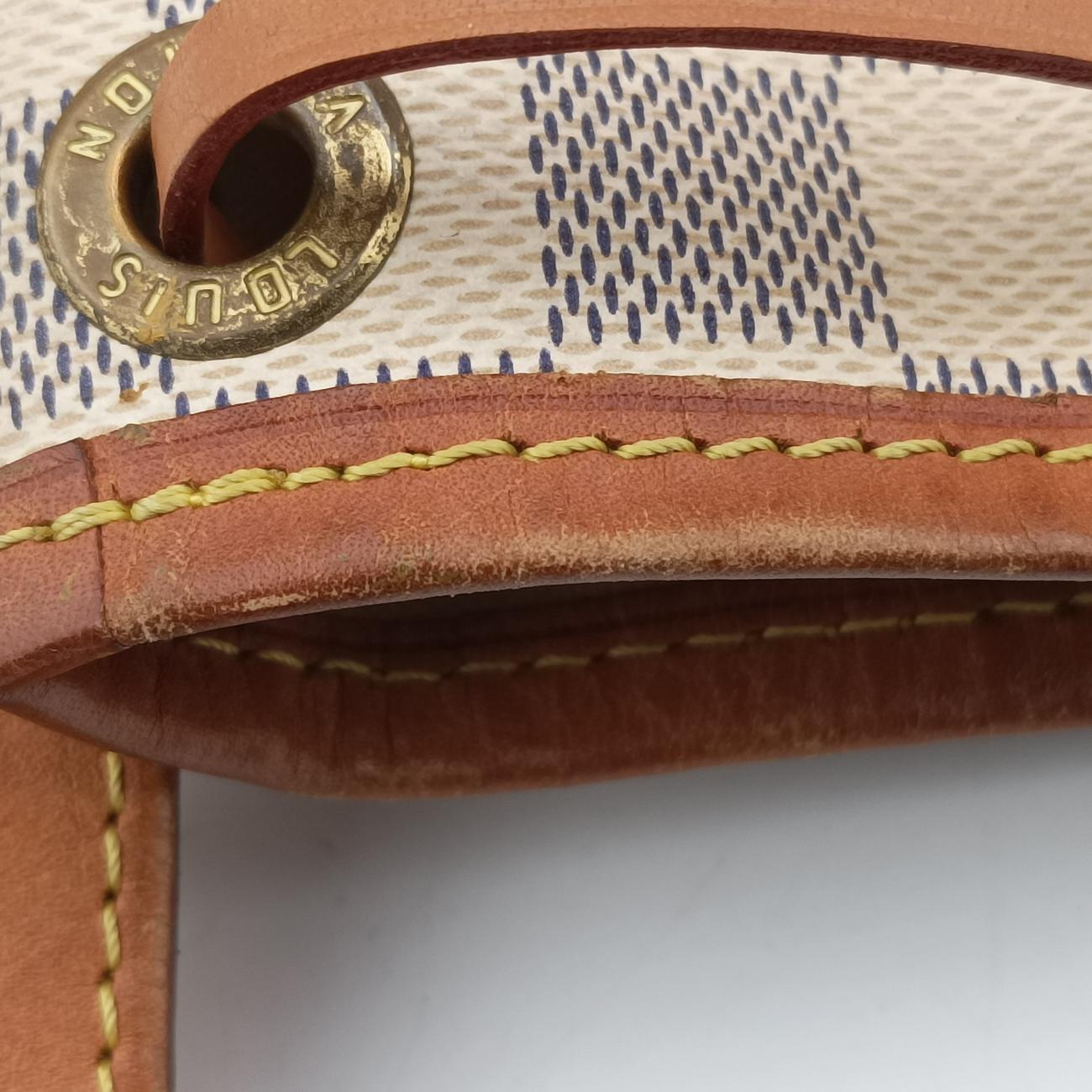 Pre-owned Louis Vuitton NOé BB AZUR Damier Canvas N41220 shoulderbag | stylenewstar