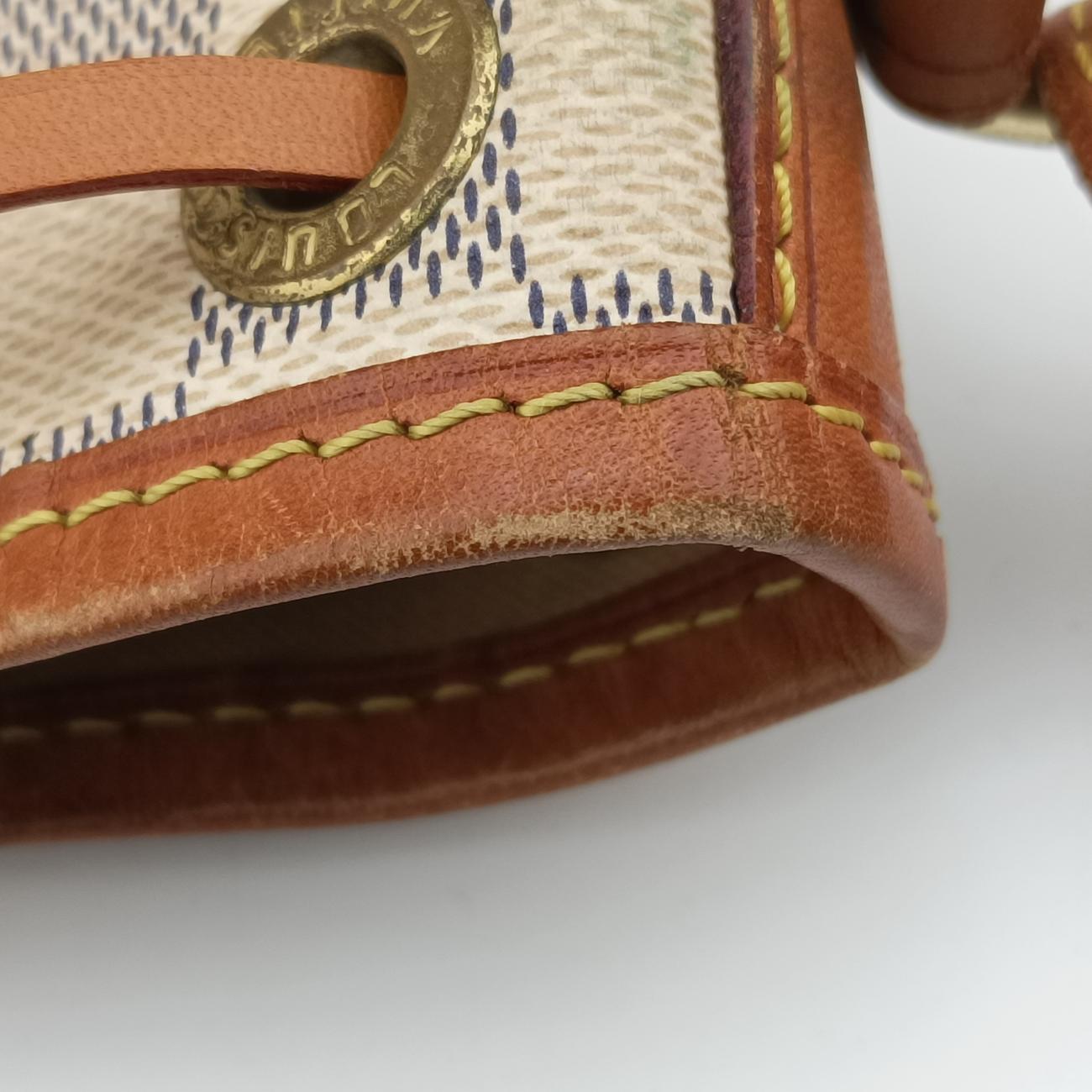 Pre-owned Louis Vuitton NOé BB AZUR Damier Canvas N41220 shoulderbag | stylenewstar