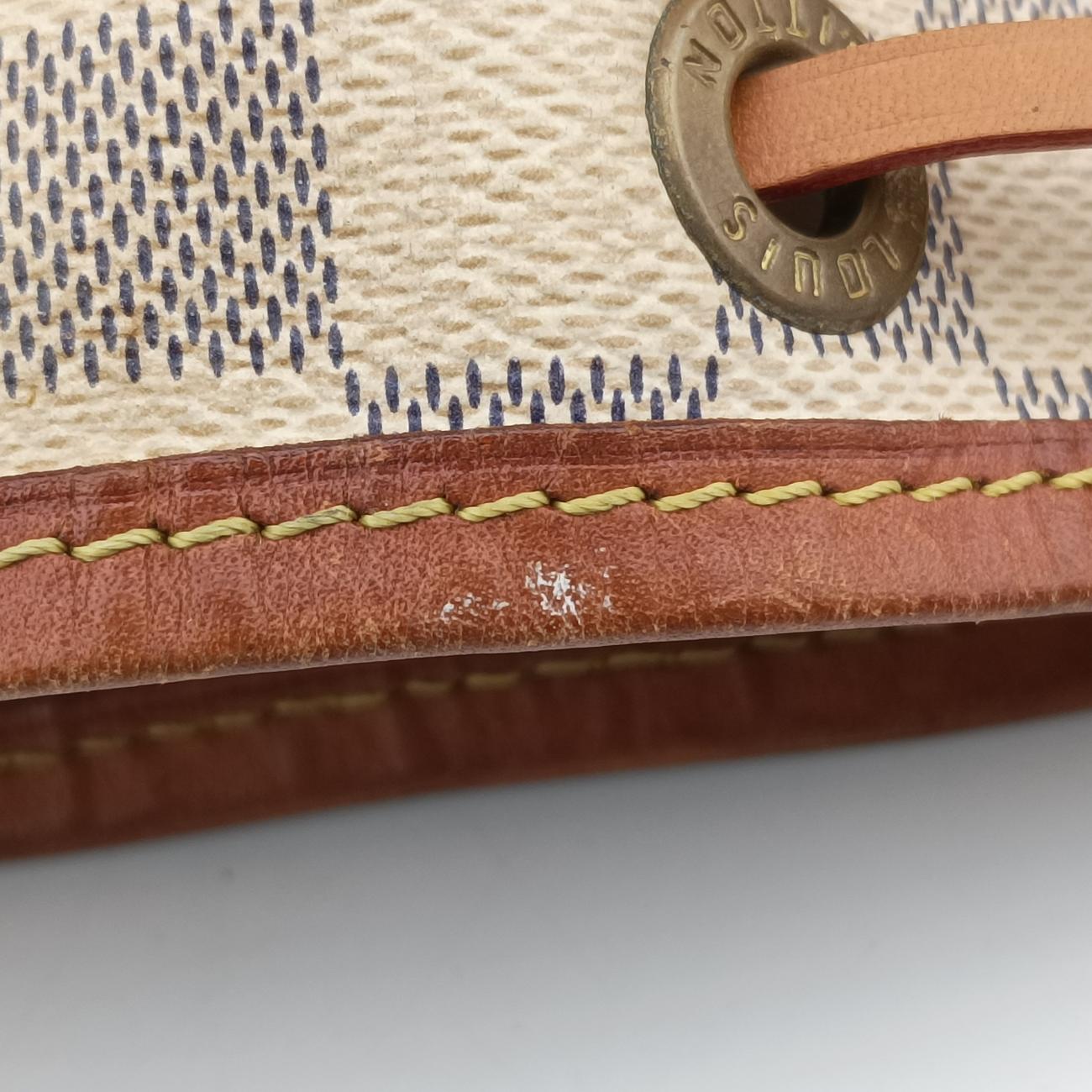 Pre-owned Louis Vuitton NOé BB AZUR Damier Canvas N41220 shoulderbag | stylenewstar