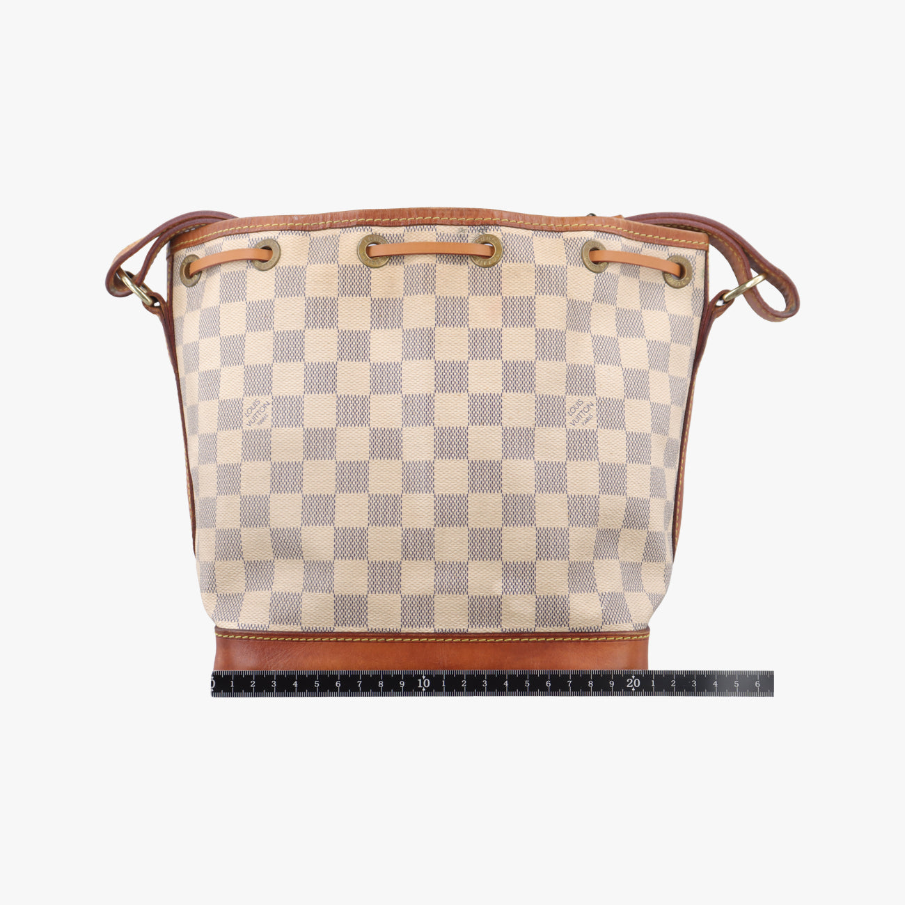 Pre-owned Louis Vuitton NOé BB AZUR Damier Canvas N41220 shoulderbag | stylenewstar