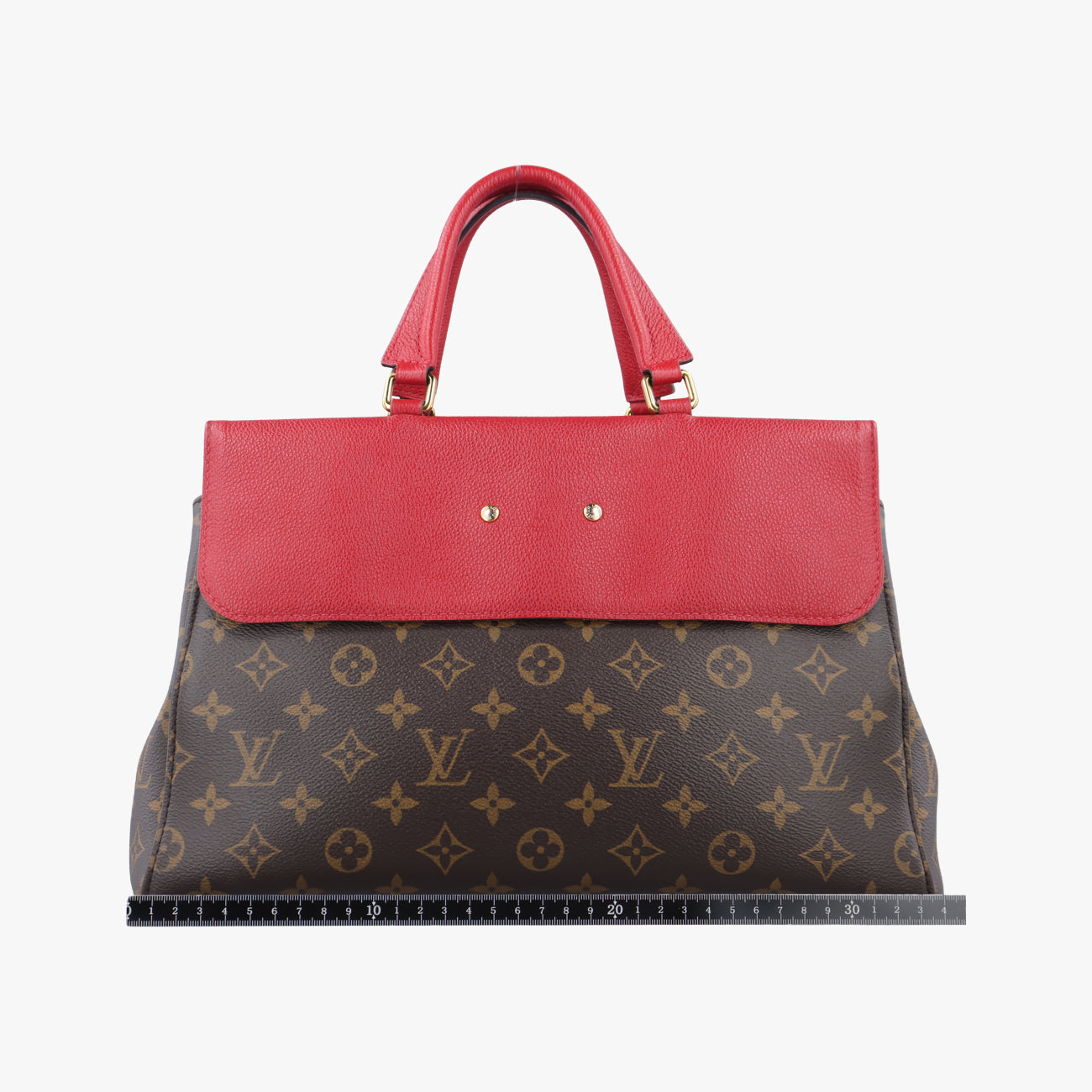 Secondhand Louis Vuitton Vénus brown×CERISE Monogram Canvas×calf leather M41738 shoulderbag | stylenewstar