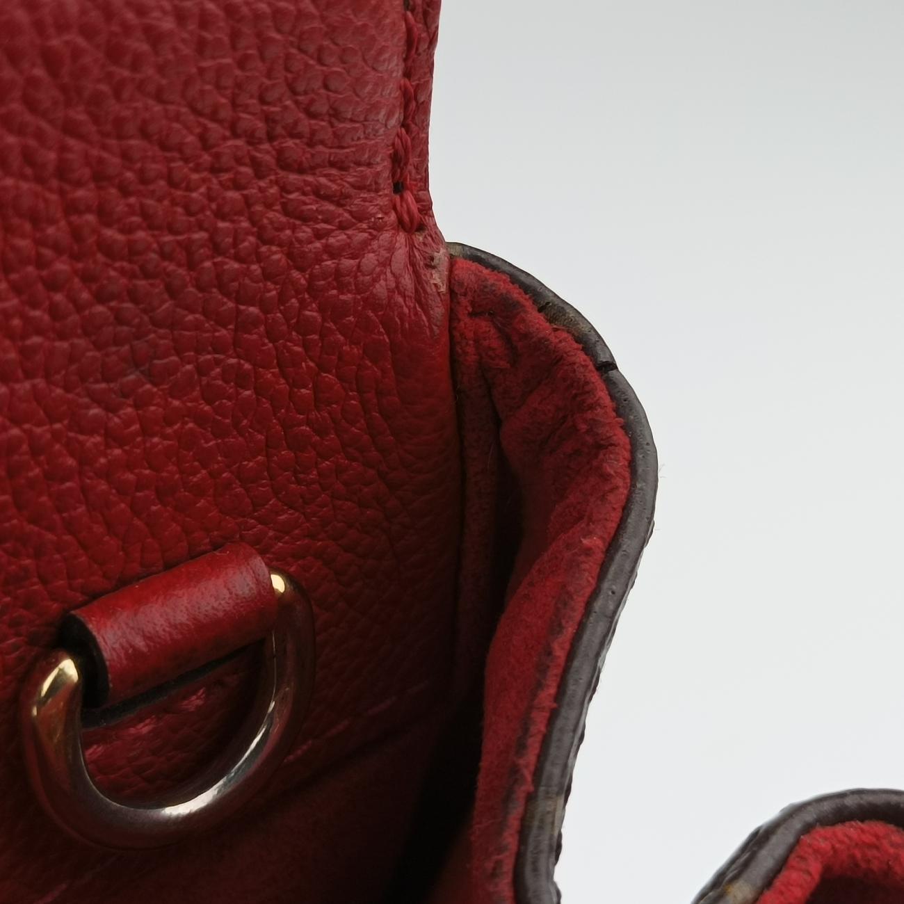 Secondhand Louis Vuitton Vénus brown×CERISE Monogram Canvas×calf leather M41738 shoulderbag | stylenewstar