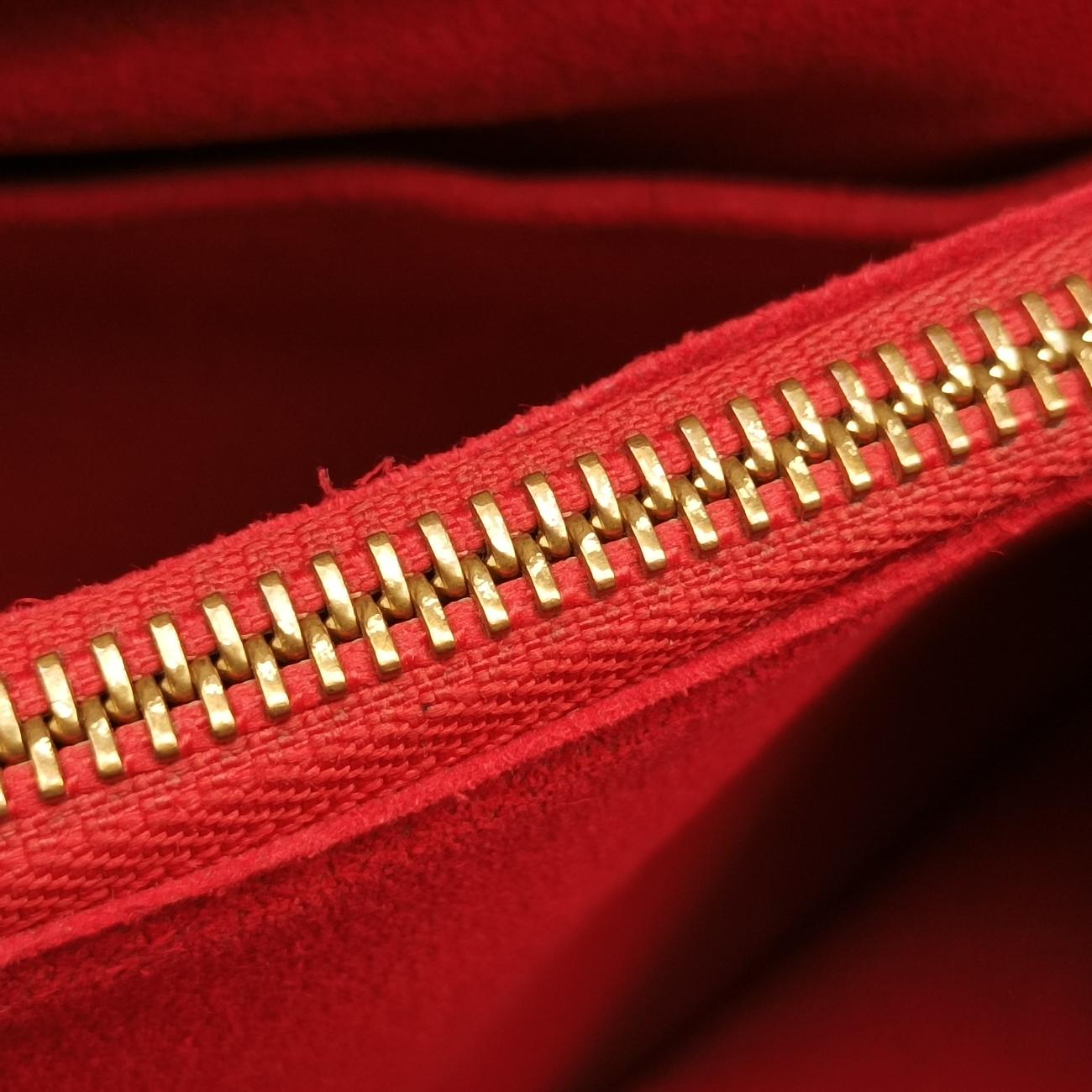 Secondhand Louis Vuitton Vénus brown×CERISE Monogram Canvas×calf leather M41738 shoulderbag | stylenewstar