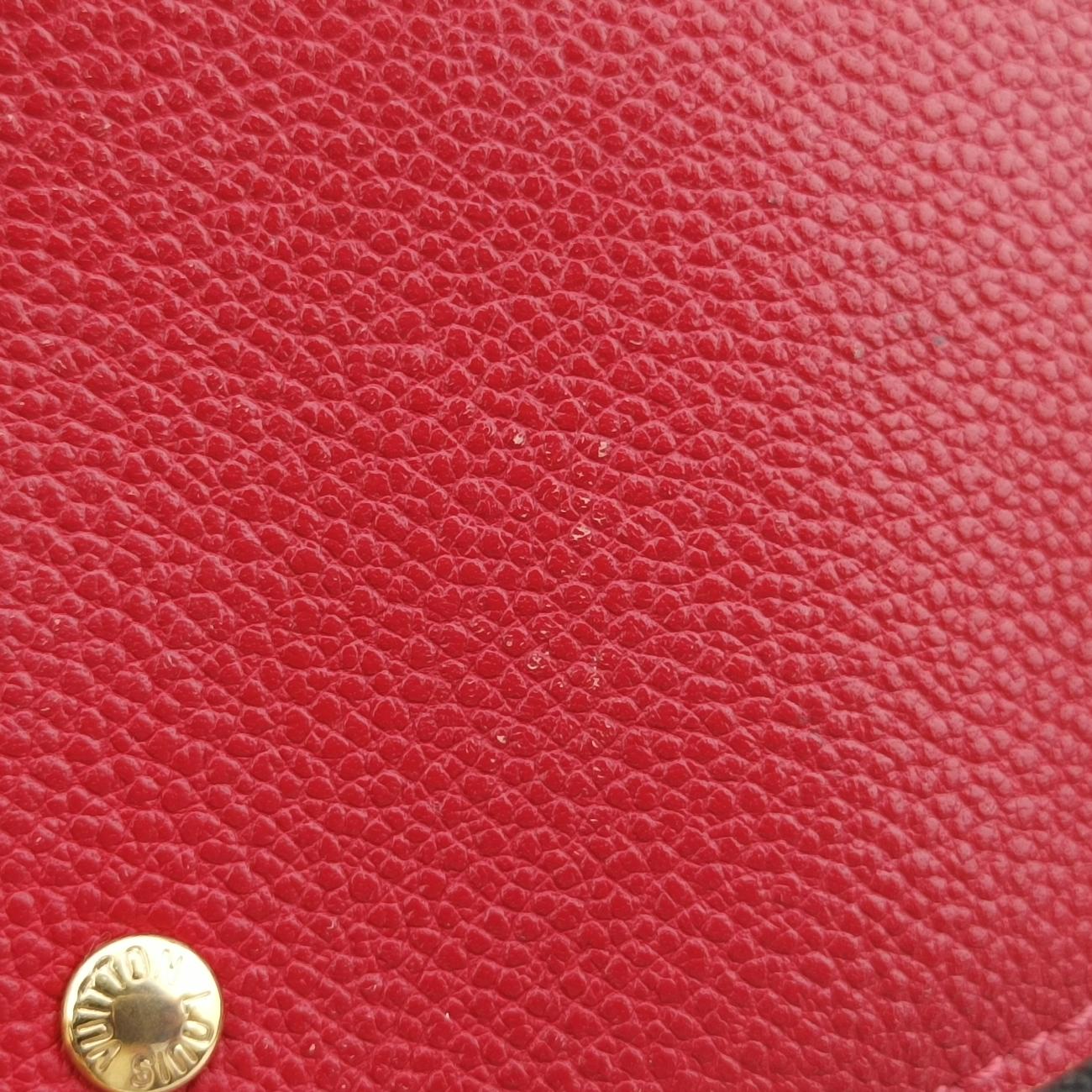 Secondhand Louis Vuitton Vénus brown×CERISE Monogram Canvas×calf leather M41738 shoulderbag | stylenewstar