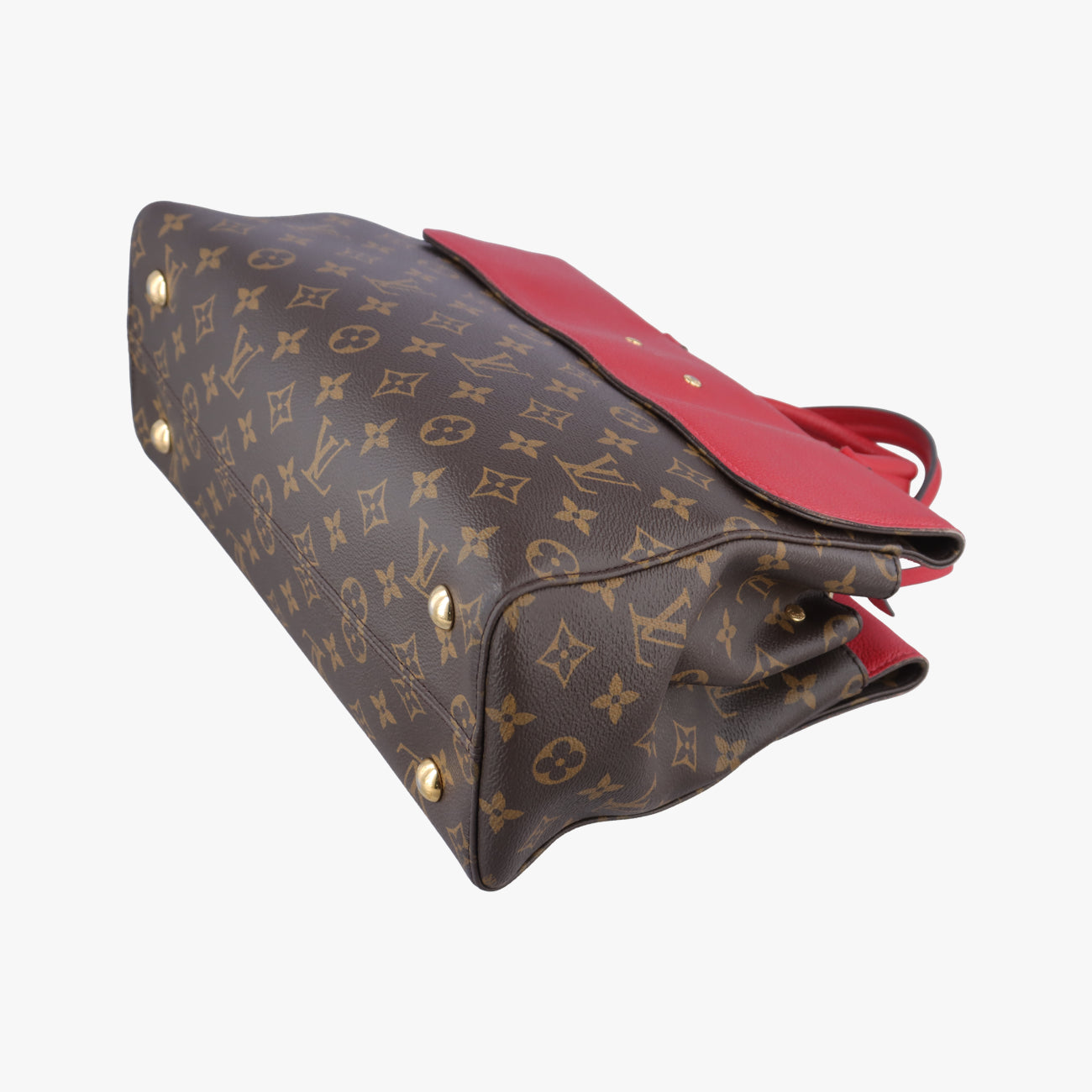 Secondhand Louis Vuitton Vénus brown×CERISE Monogram Canvas×calf leather M41738 shoulderbag | stylenewstar
