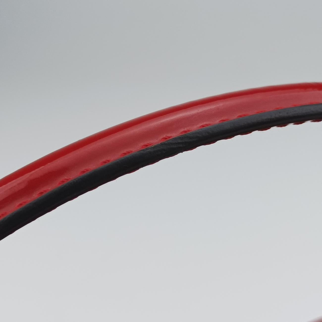 Pre-owned Louis Vuitton PASADENA CERISE Vernis M90944 shoulderbag | stylenewstar