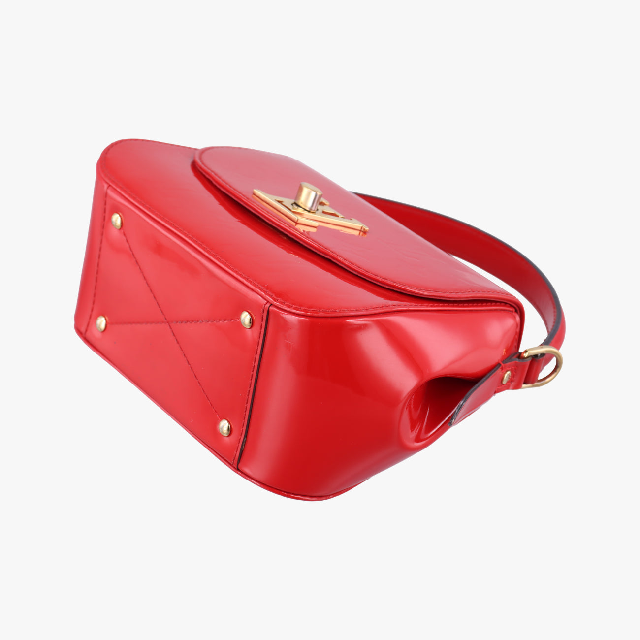 Pre-owned Louis Vuitton PASADENA CERISE Vernis M90944 shoulderbag | stylenewstar