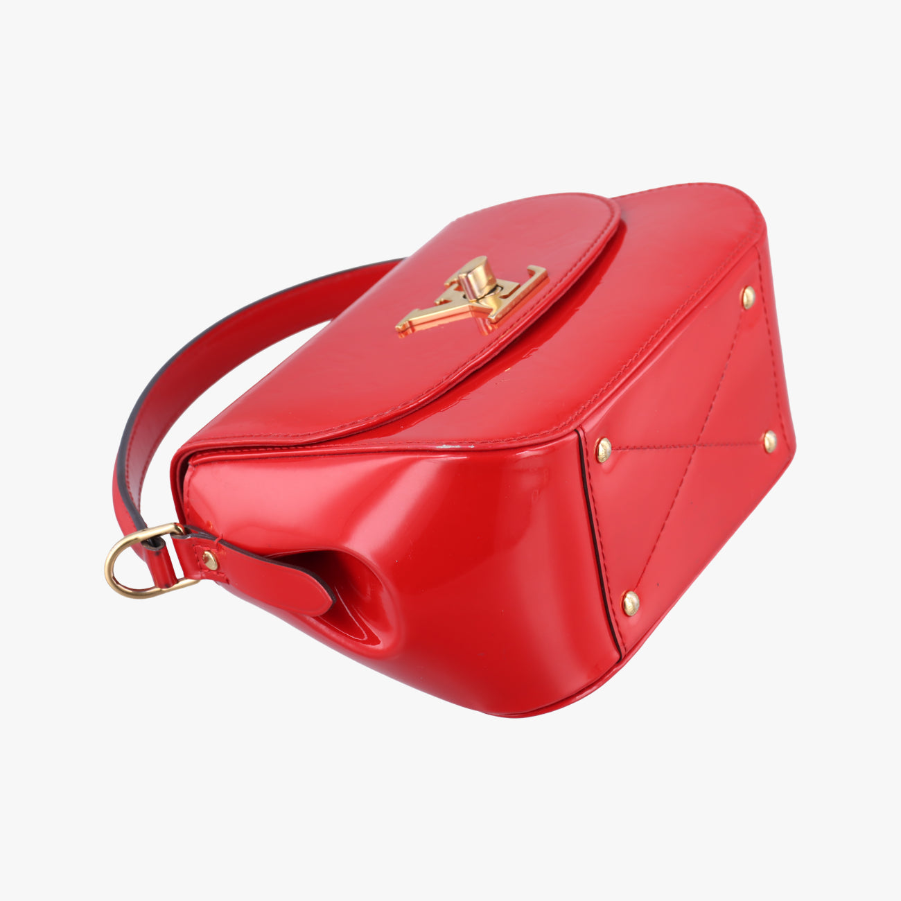 Pre-owned Louis Vuitton PASADENA CERISE Vernis M90944 shoulderbag | stylenewstar