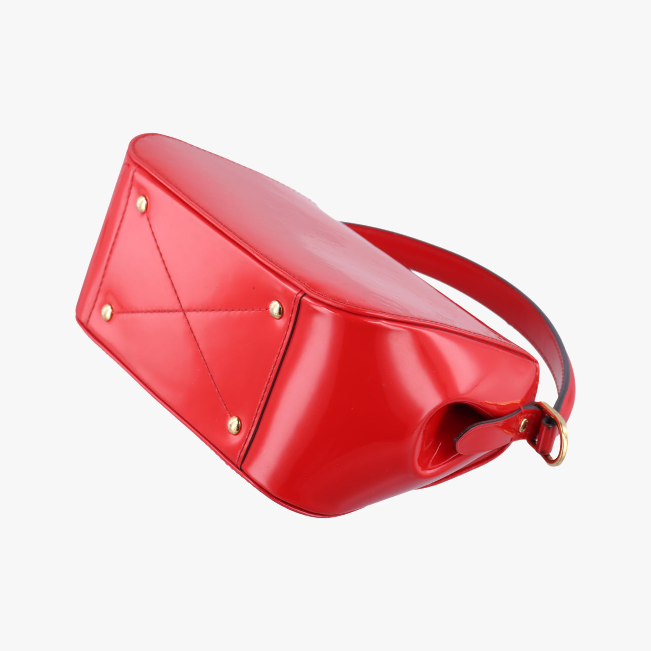 Pre-owned Louis Vuitton PASADENA CERISE Vernis M90944 shoulderbag | stylenewstar