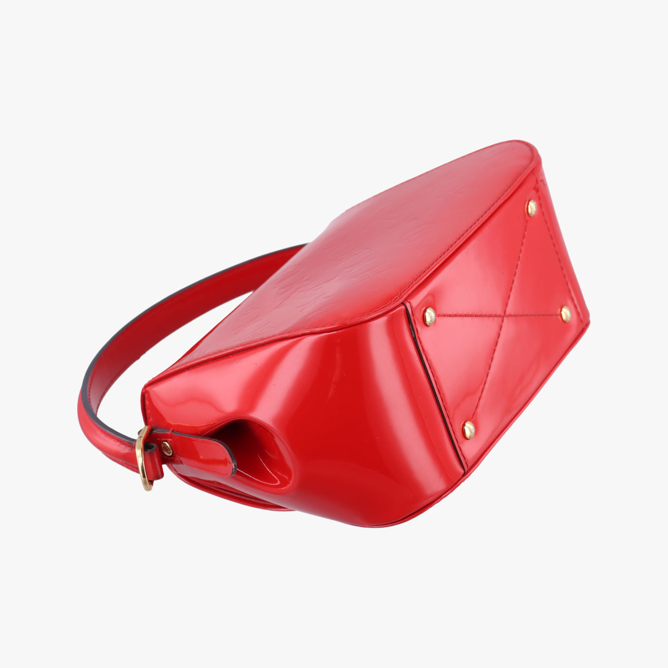 Pre-owned Louis Vuitton PASADENA CERISE Vernis M90944 shoulderbag | stylenewstar