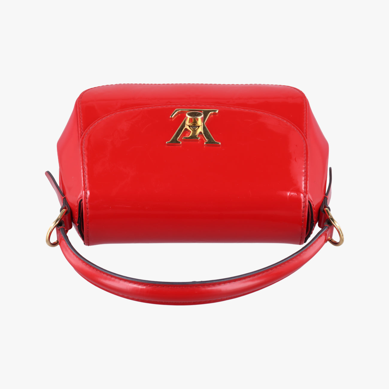 Pre-owned Louis Vuitton PASADENA CERISE Vernis M90944 shoulderbag | stylenewstar