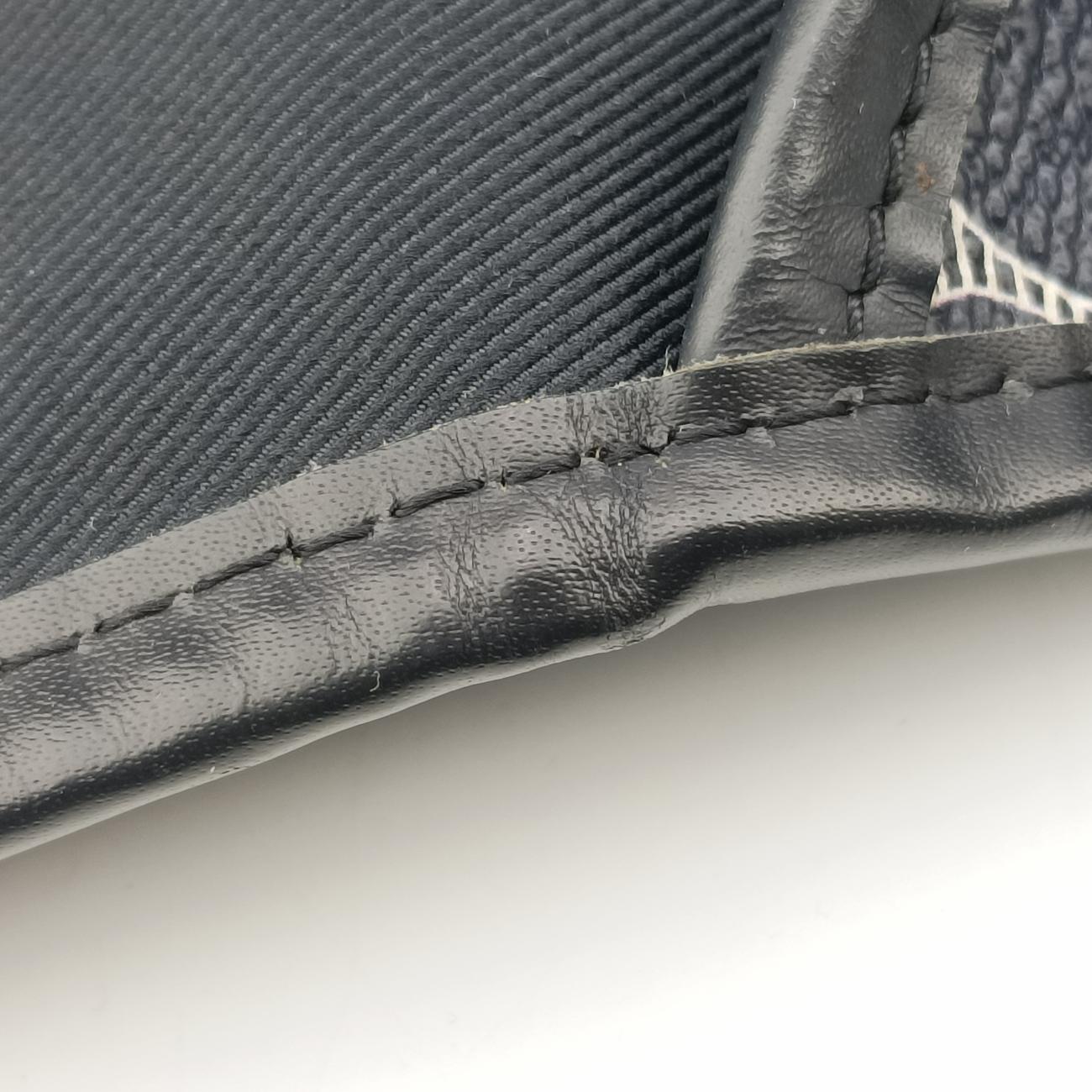 Pre-owned Louis Vuitton Messenger GM navy×multicolor Monogram Savane M43293 shoulderbag | stylenewstar