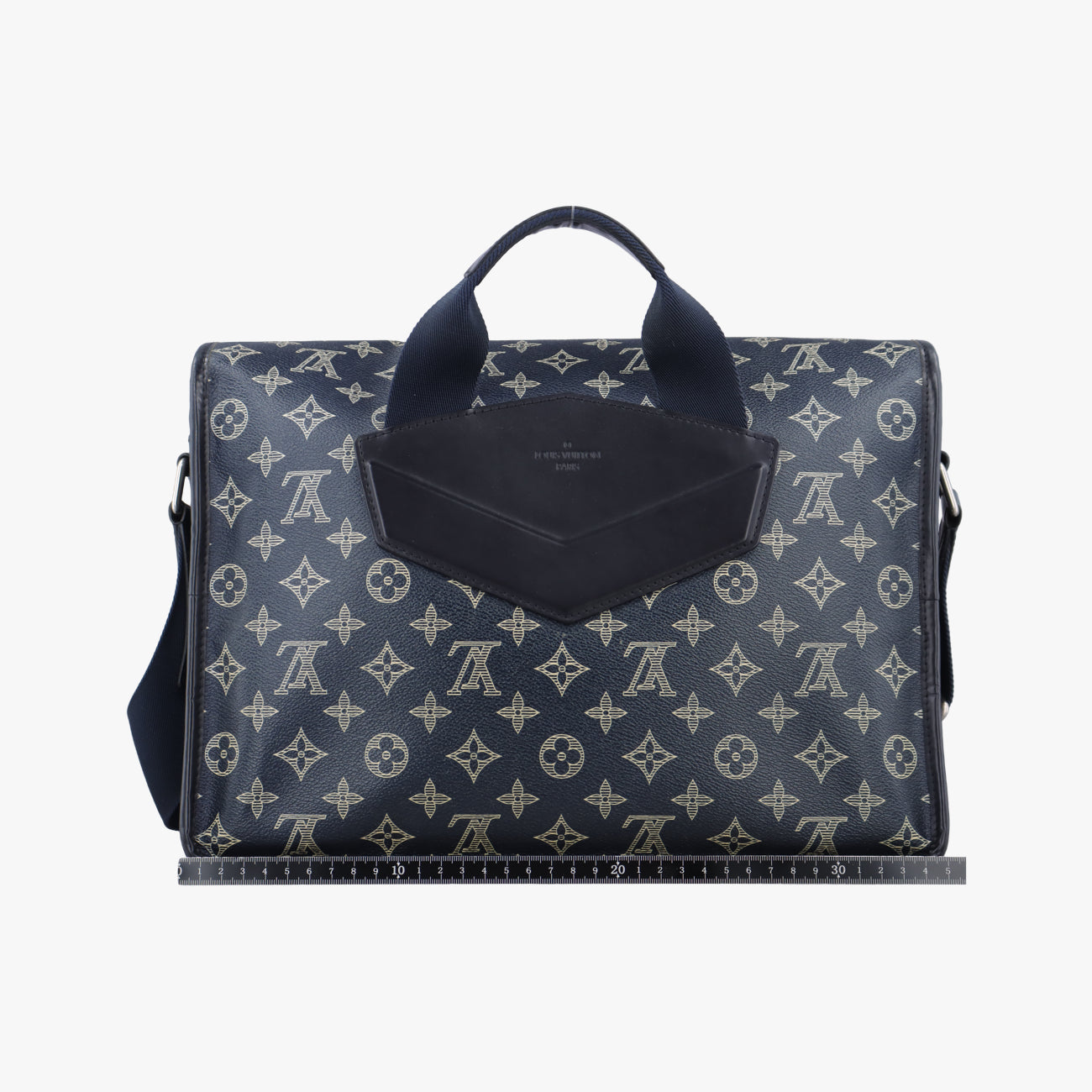 Pre-owned Louis Vuitton Messenger GM navy×multicolor Monogram Savane M43293 shoulderbag | stylenewstar