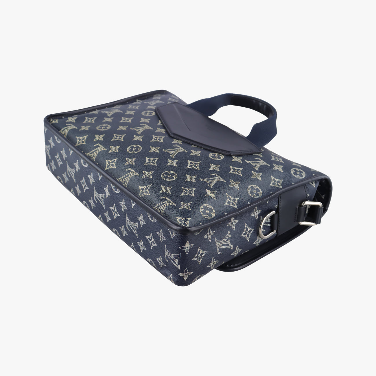 Pre-owned Louis Vuitton Messenger GM navy×multicolor Monogram Savane M43293 shoulderbag | stylenewstar