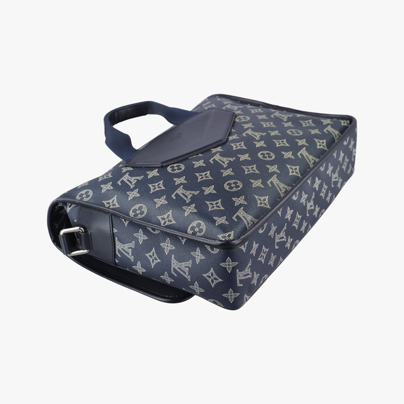 Pre-owned Louis Vuitton Messenger GM navy×multicolor Monogram Savane M43293 shoulderbag | stylenewstar