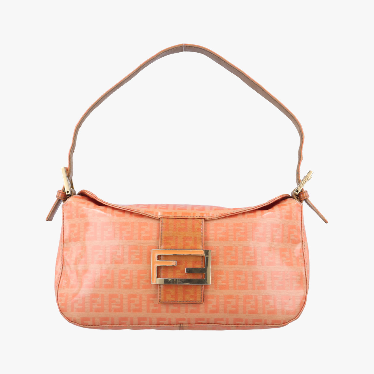 Pre-owned Fendi Baguette Multicolour PVC coated canvas  shoulderbag | stylenewstar