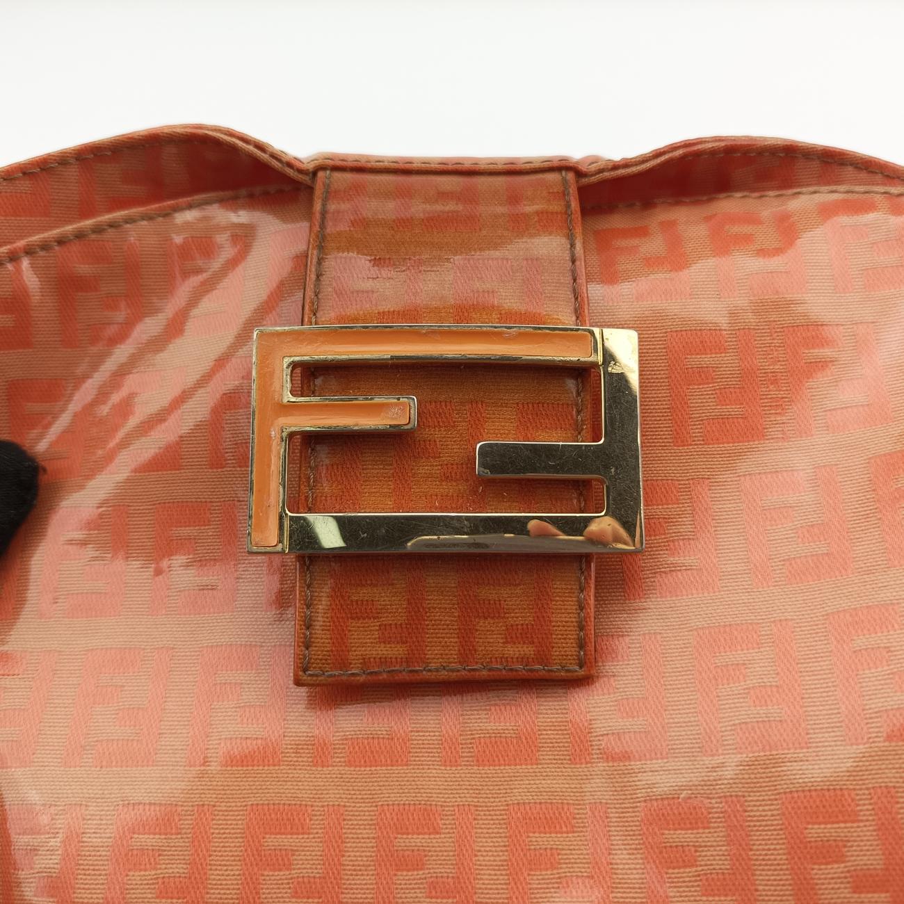 Pre-owned Fendi Baguette Multicolour PVC coated canvas  shoulderbag | stylenewstar