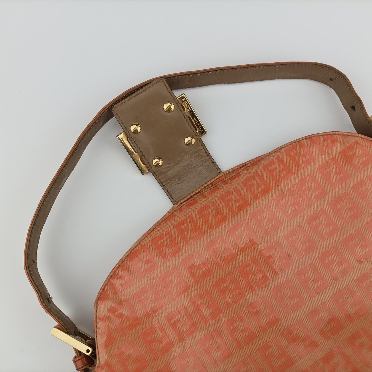 Pre-owned Fendi Baguette Multicolour PVC coated canvas  shoulderbag | stylenewstar